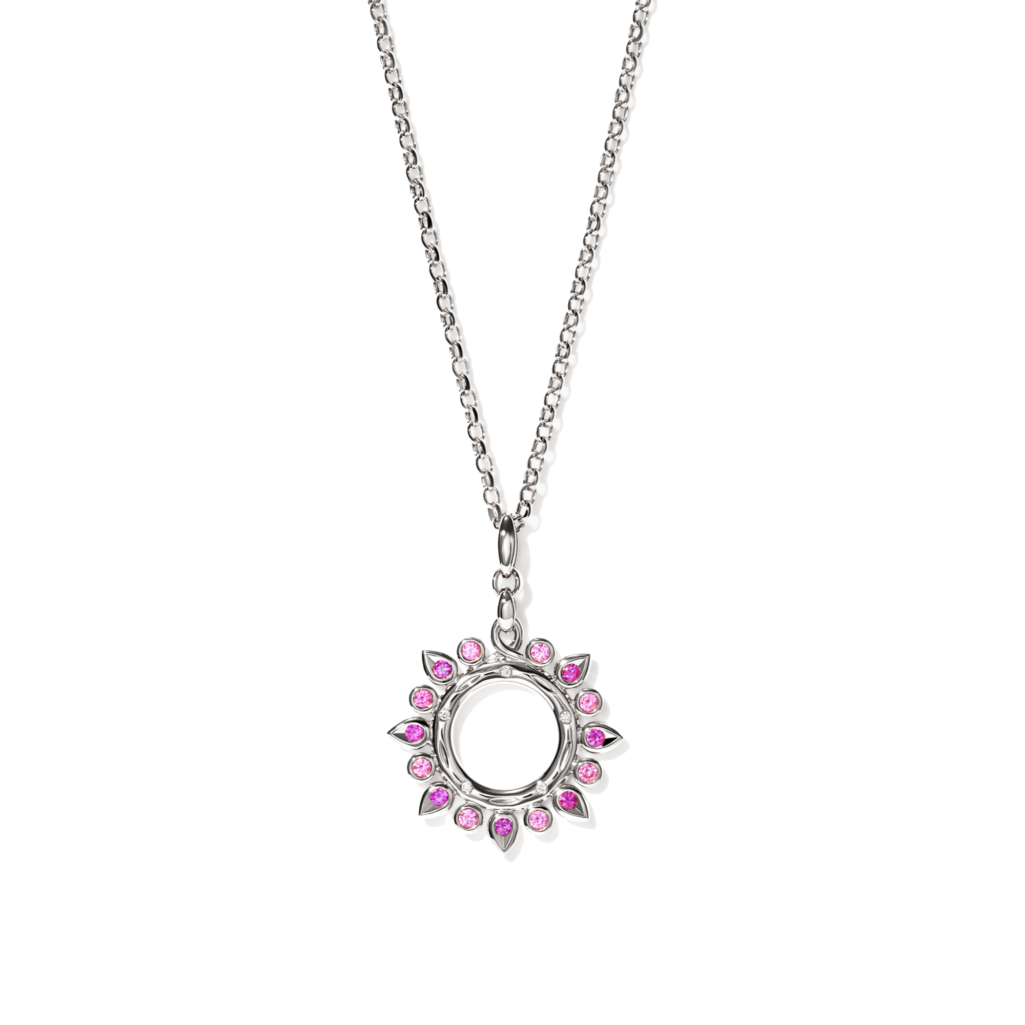 Tamara Comolli GYPSY Anhänger Sun 'Blush' small (Ref: P-Gyp-Blu-s-wg)