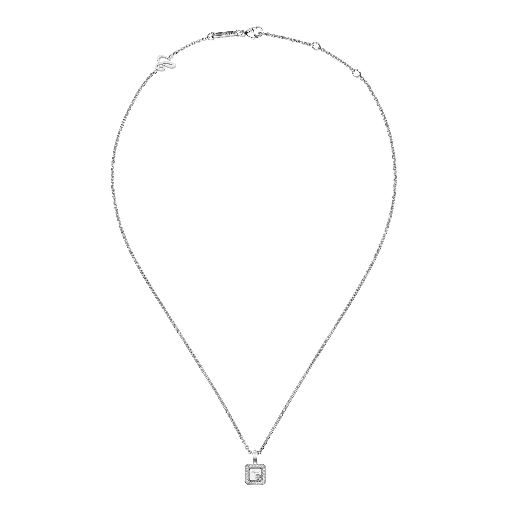 Chopard Happy Diamonds Icons Anhänger mit Halskette (Ref: 79A114-1201)