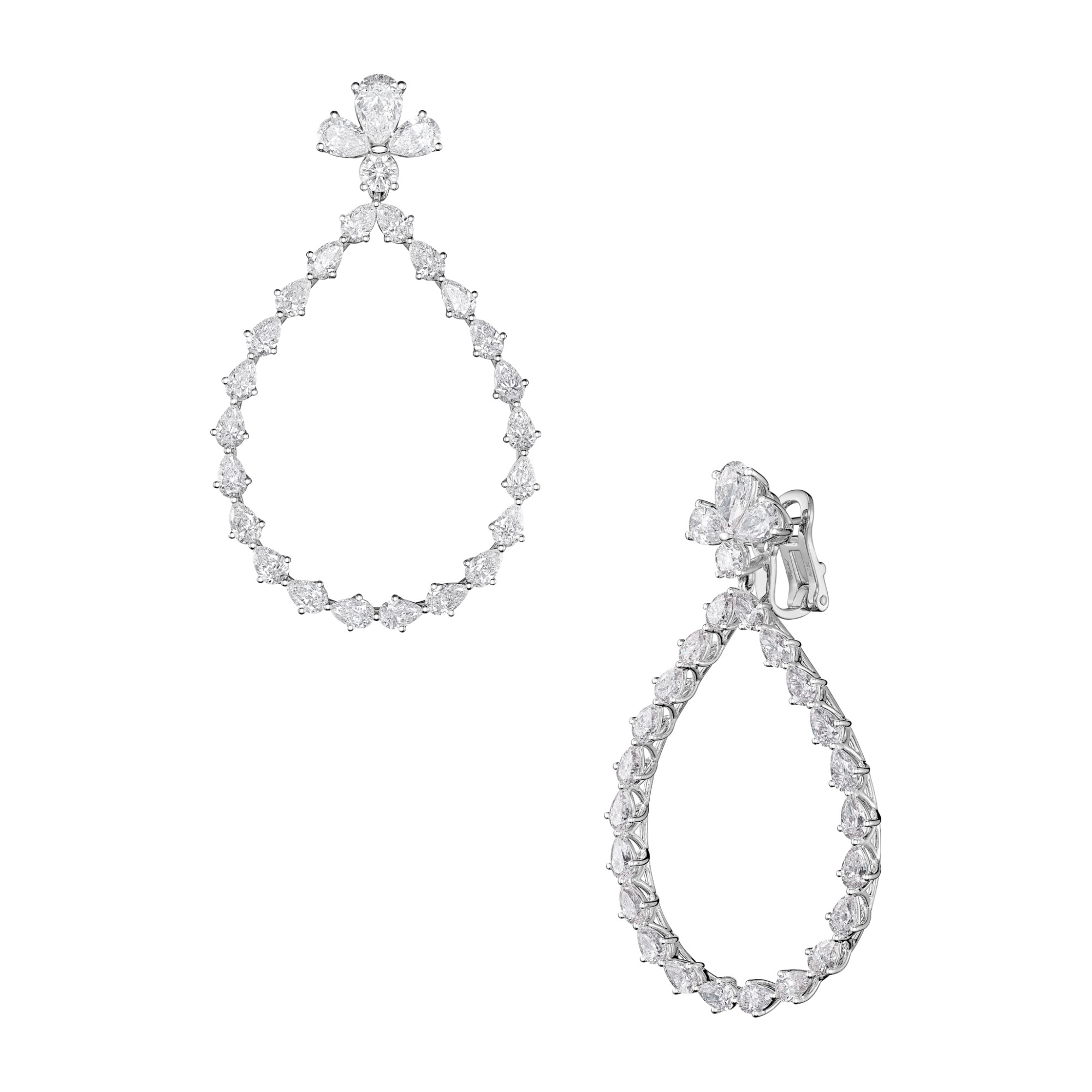Chopard L'Heure Du Diamant Drop Ohrhänger (Ref: 84A069-1001)