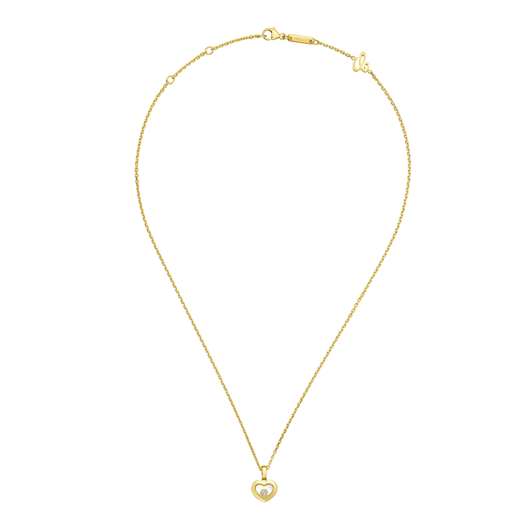 Chopard Happy Diamonds Icons Halskette mit Anhänger (Ref: 79A054-0001)