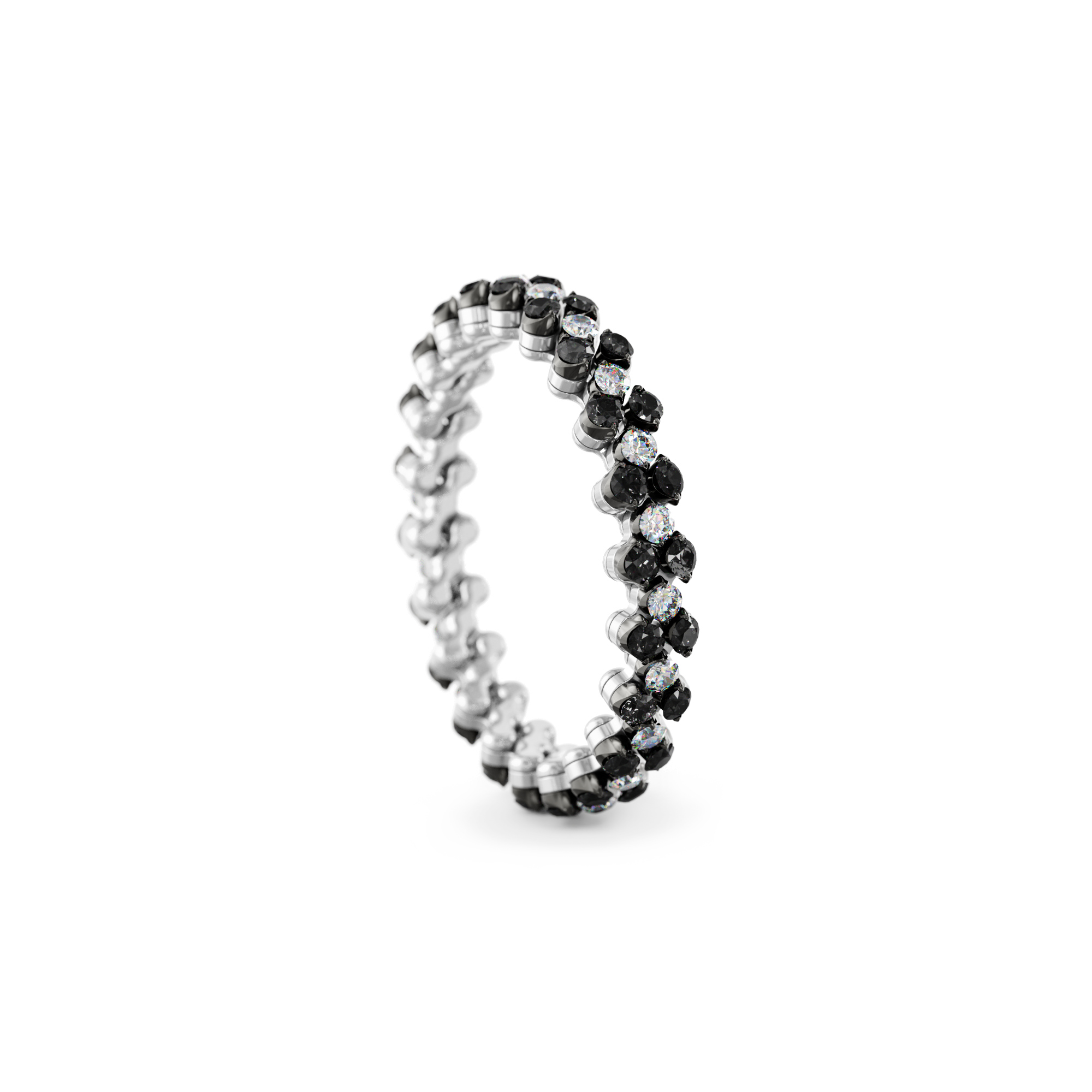 Serafino Consoli Brevetto Multi-Size Ring (Ref: RMS 3F2 WBG WD BD X)