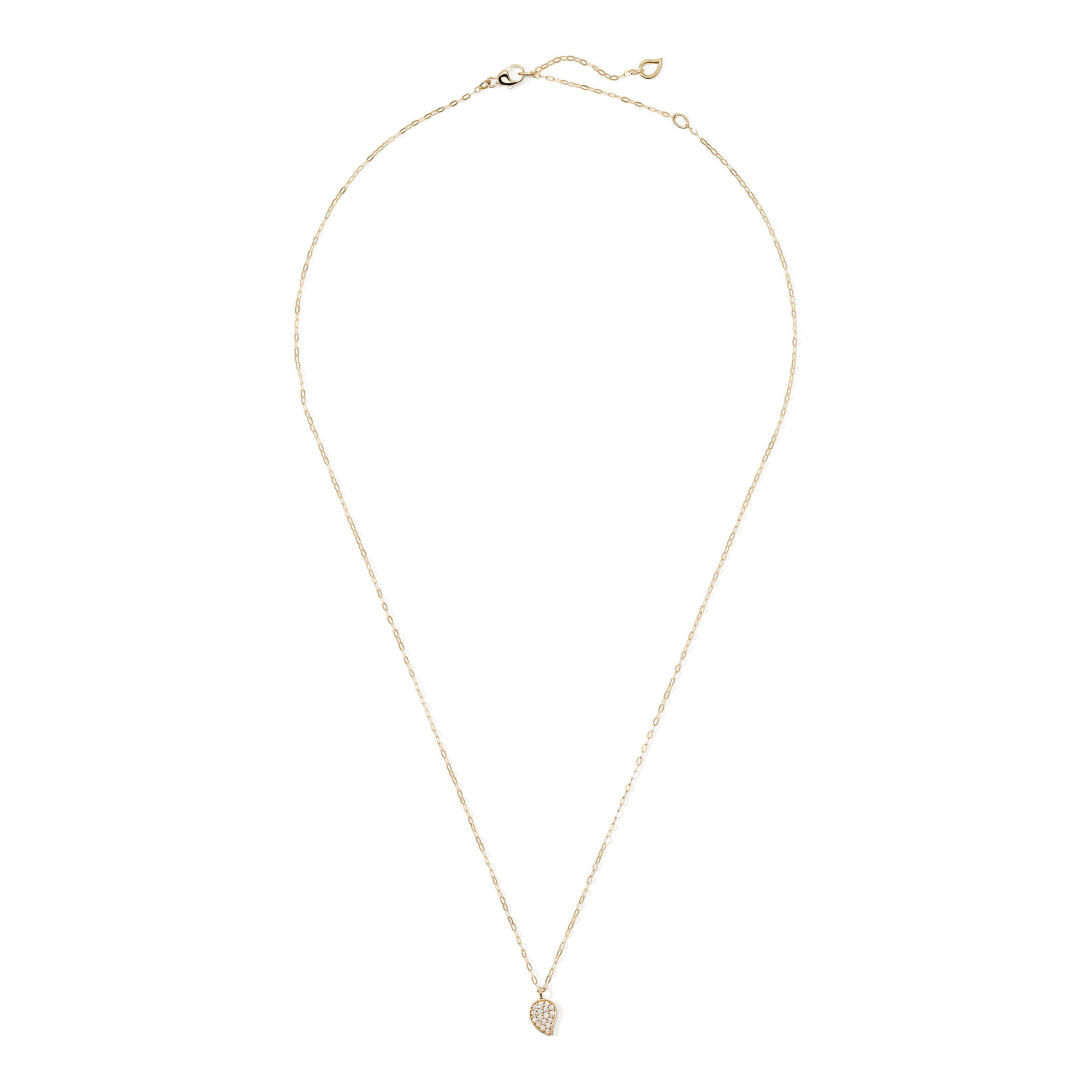 Tamara Comolli SPARKLE Kette mit DiamantPavé  (Ref: C-Spa-1-Dr-p-yg-45)
