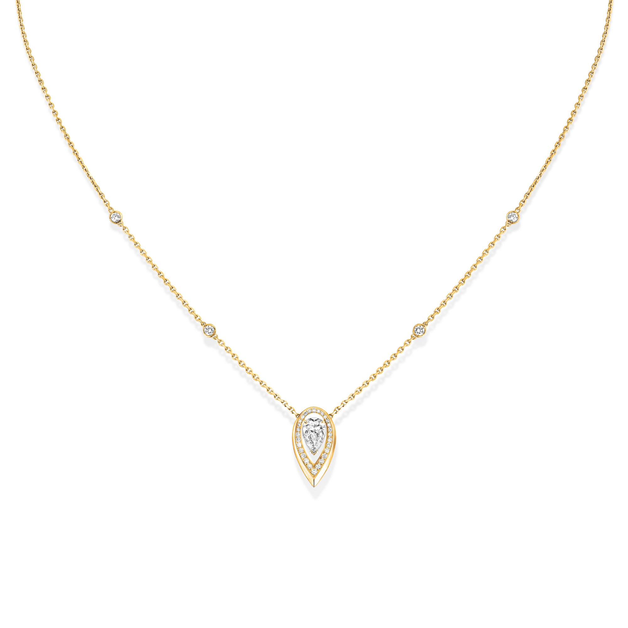 Messika Fiery Diamantkette (Ref: 13239-YG)