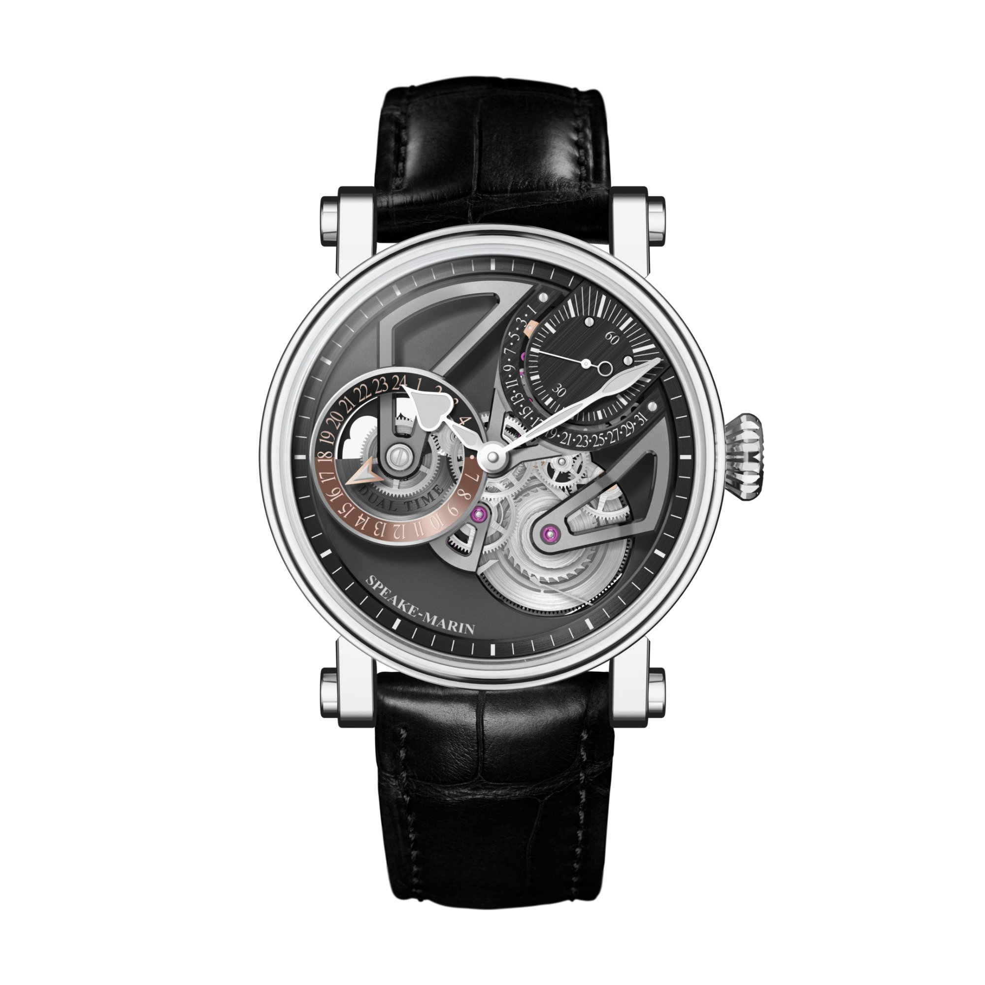 Speake-Marin Dual Time Titanium (Ref: 413809250)