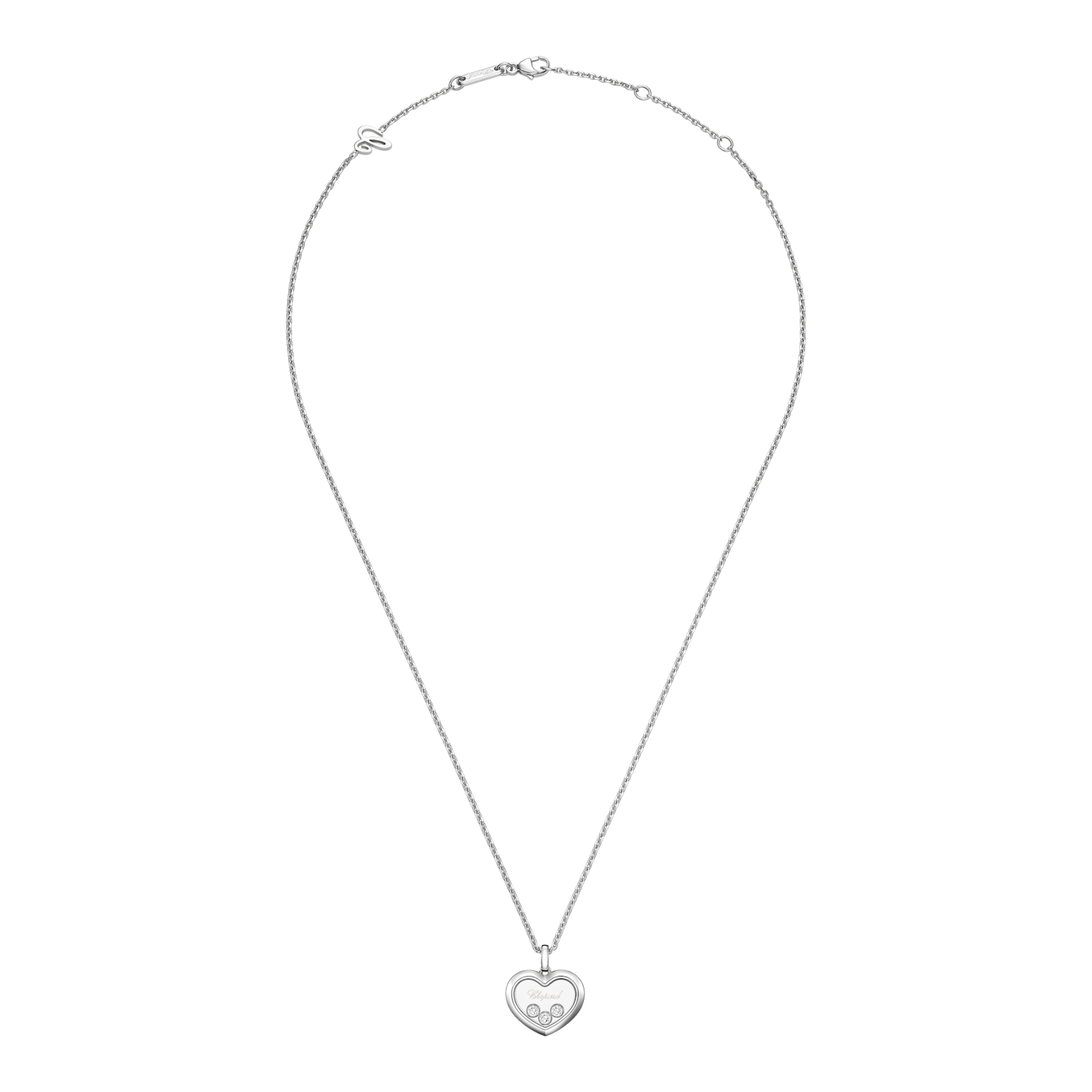 Chopard Happy Diamonds Icons Anhänger mit Halskette (Ref: 79A193-1001)
