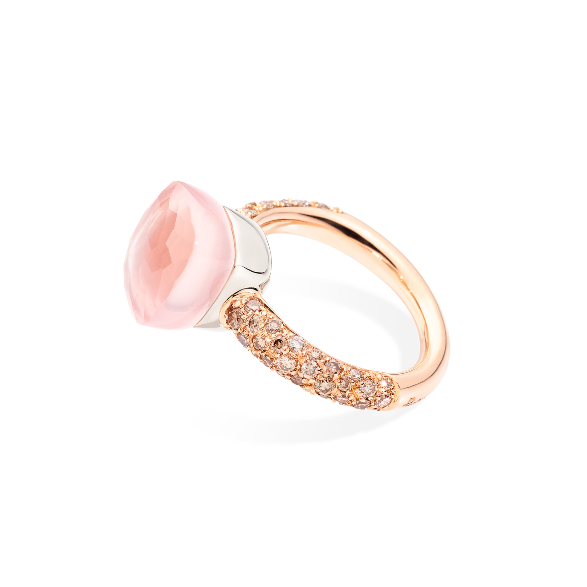 Pomellato Nudo Rosenquarz Classic Ring (Ref: PAC0040O7000BRCQR)