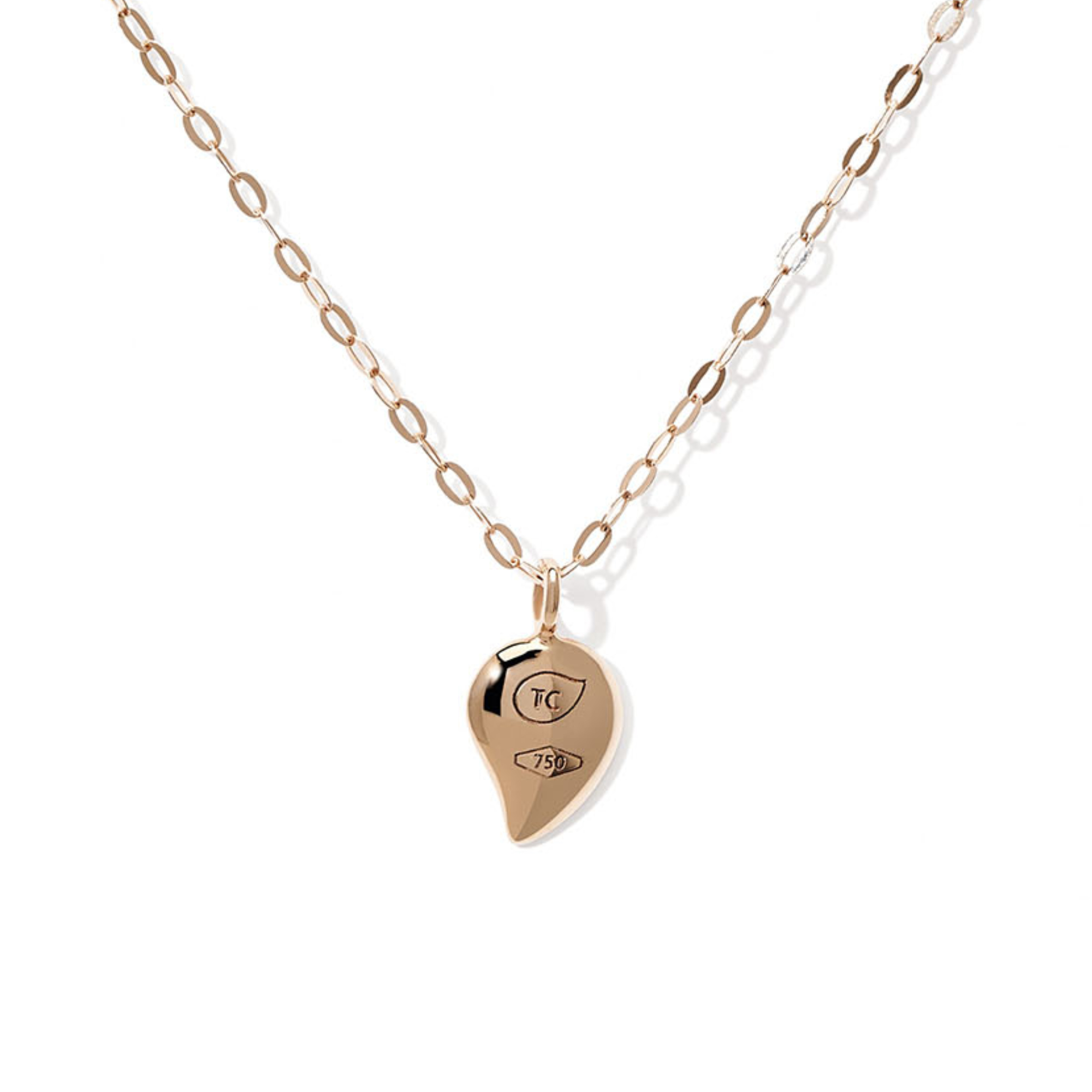 Tamara Comolli SPARKLE Kette mit DiamantPavé  (Ref: C-Spa-1-DR-p-rg-45)