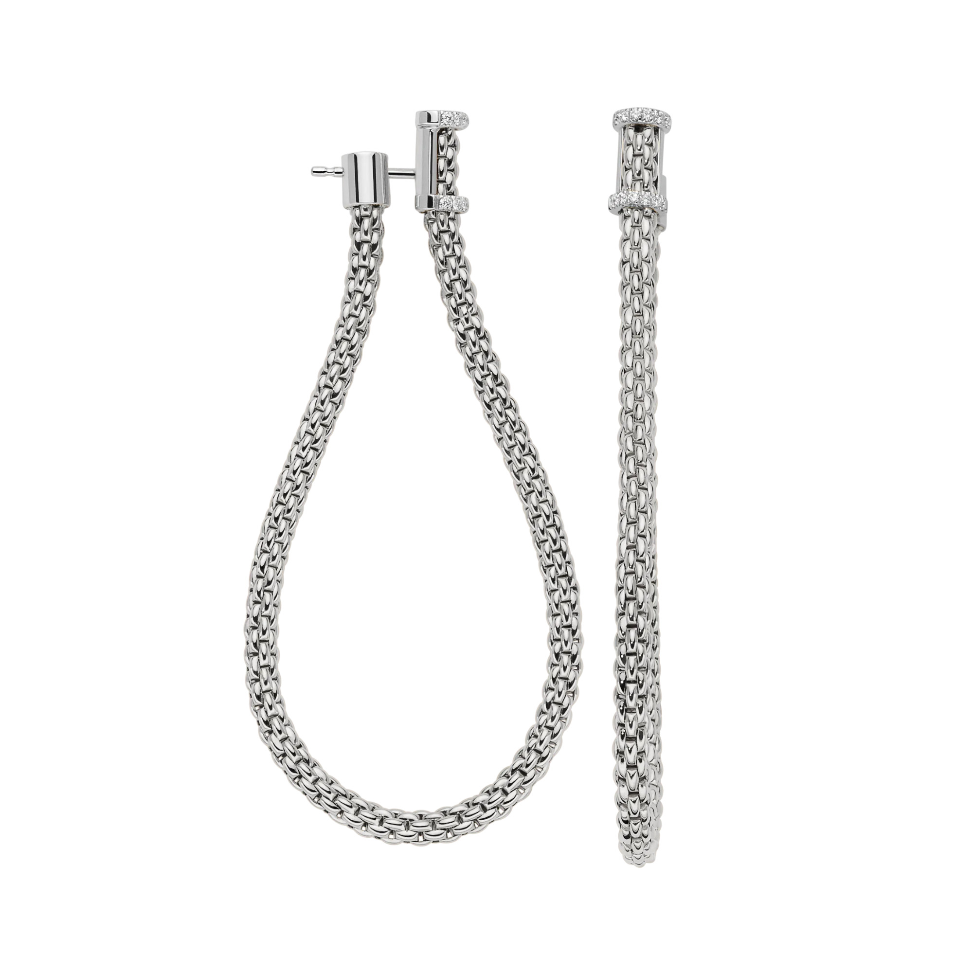FOPE Essentials Flex'it Ohrringe mit Diamanten (Ref: 05E08OX_BB_B_XXX_000)
