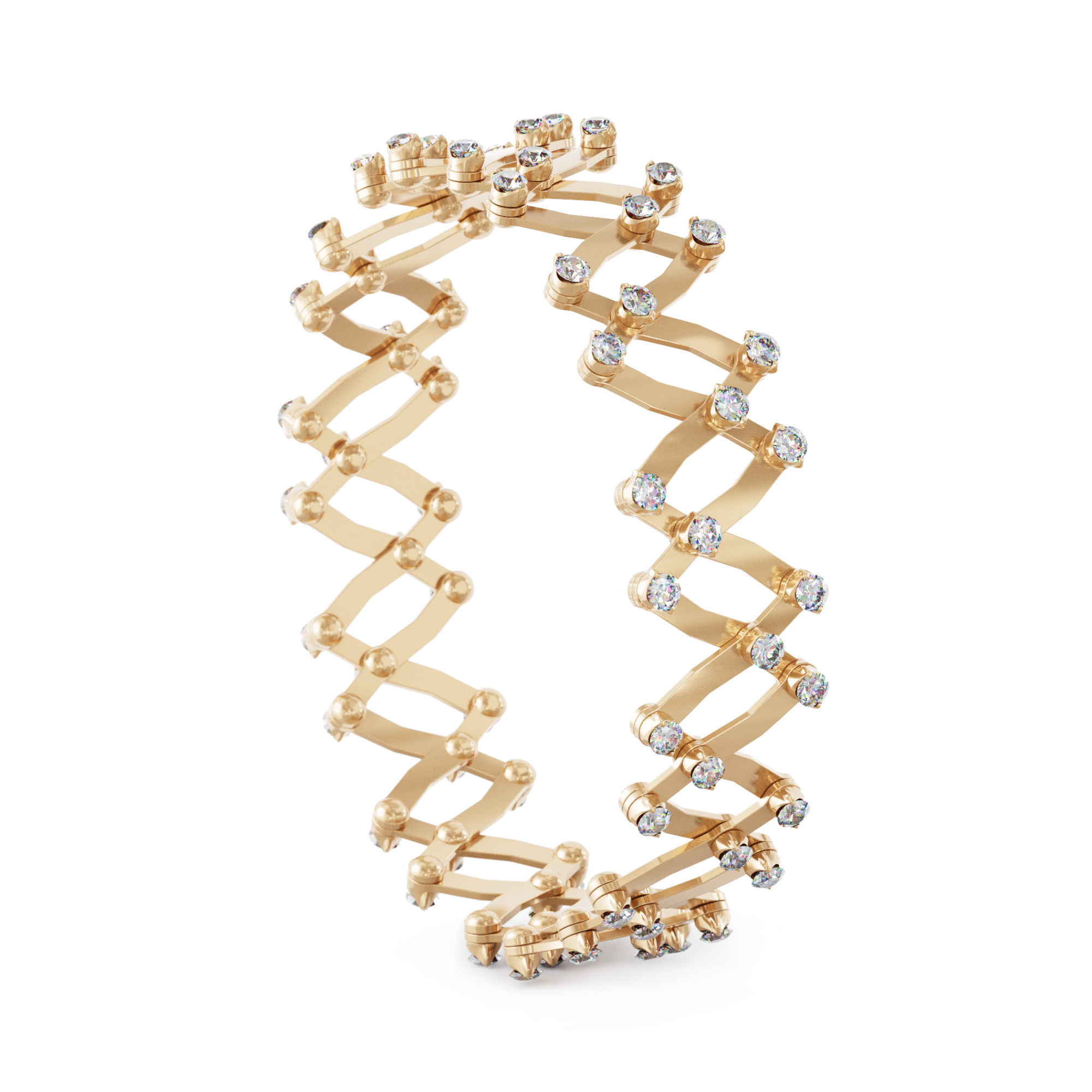 Serafino Consoli Serafino Multi-Size Ring und Armreif (Ref: S.RB 1492 F4 RG WD)