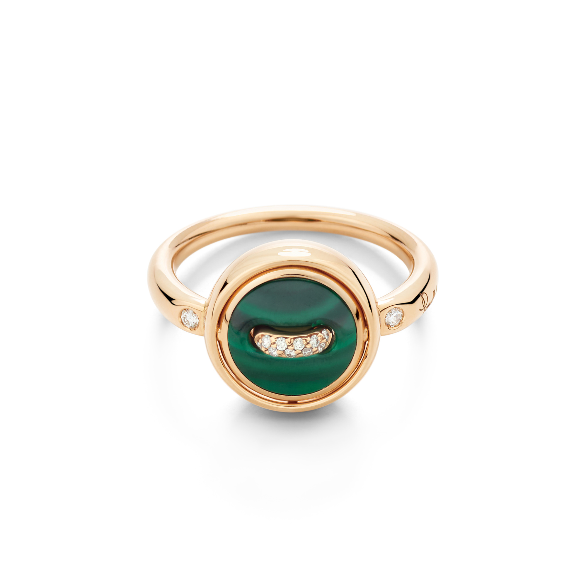 Pomellato Pom Pom Dot Wendbarer Ring (Ref: PAC5030O7000BMPMY)