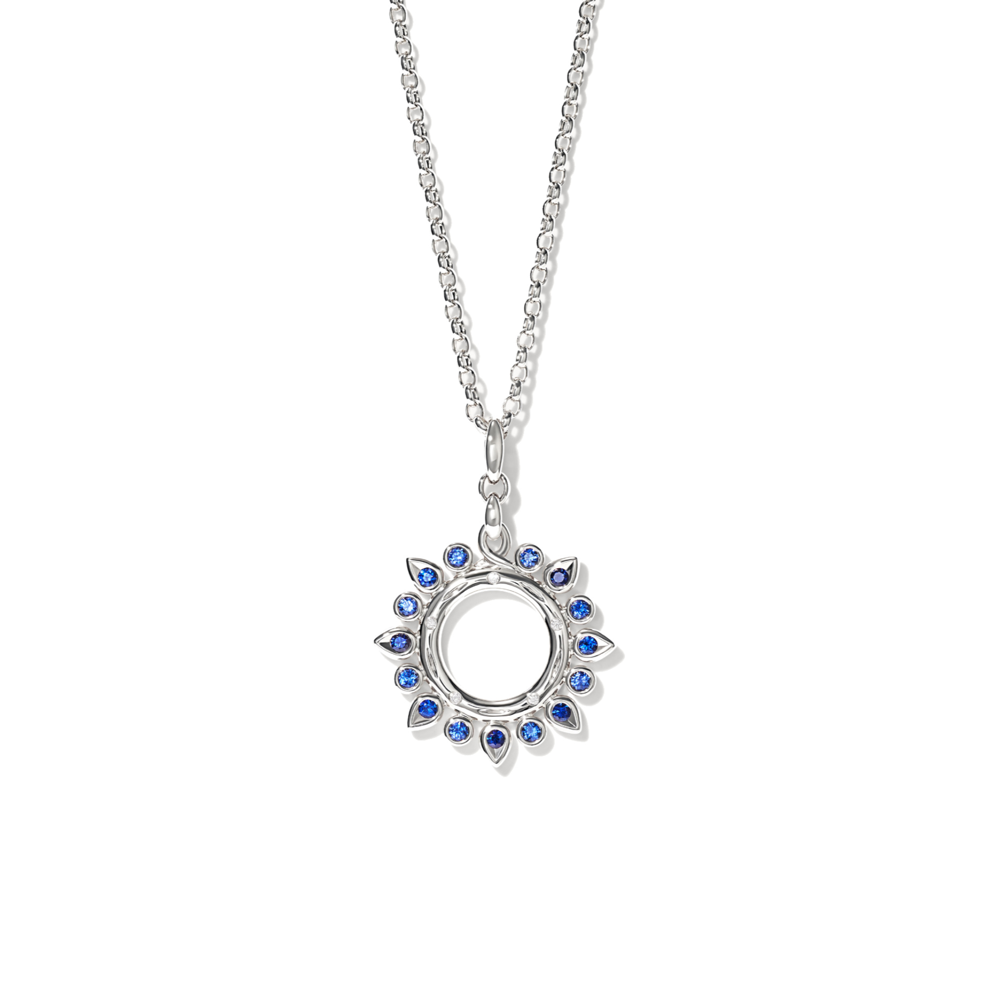 Tamara Comolli SIGNATURE Anhänger Sun 'Ocean' Small (Ref: P-SIG-Sun-s-Oce-wg)