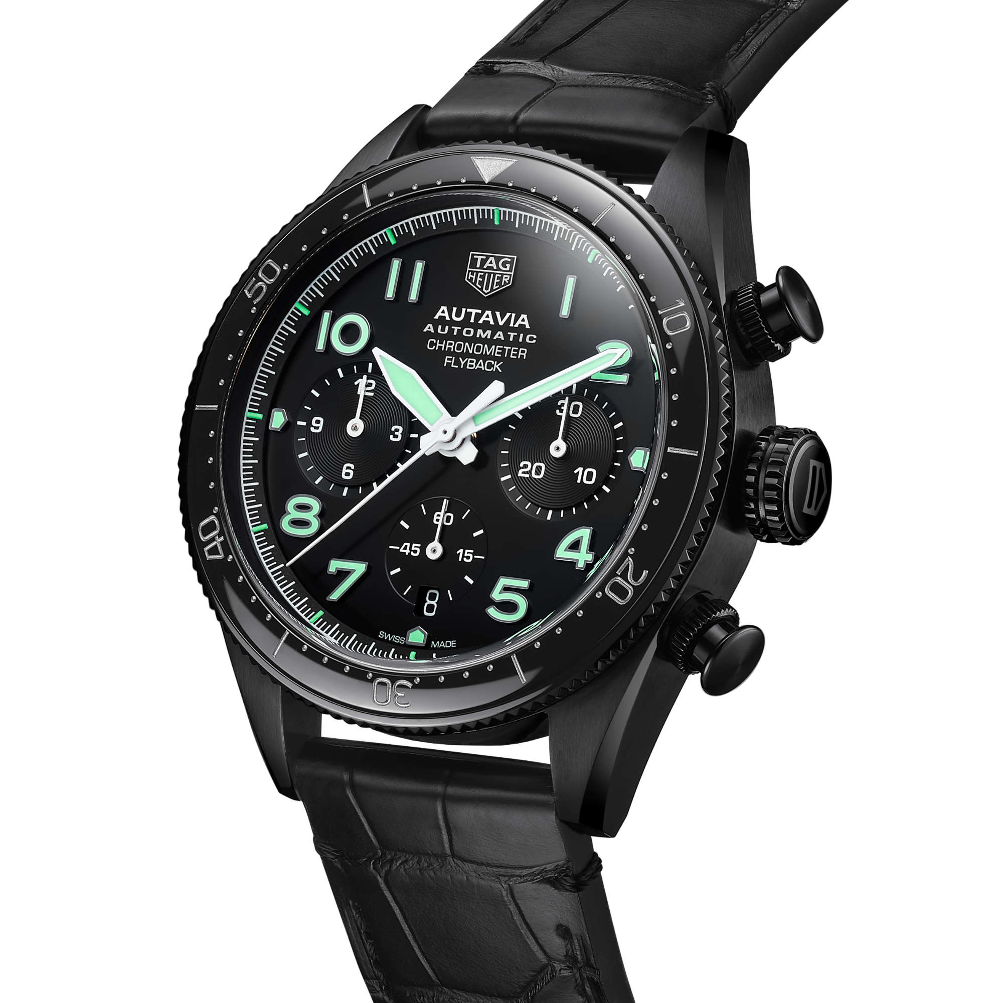 TAG Heuer TAG HEUER AUTAVIA FLYBACK CHRONOMETER (Ref: CBE511C.FC8280)