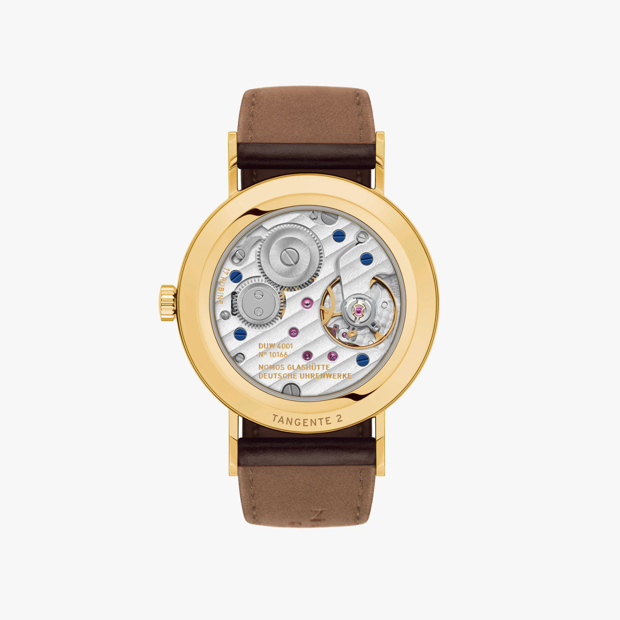 NOMOS Glashütte Tangente Gold 33 Doré (Ref: 105)