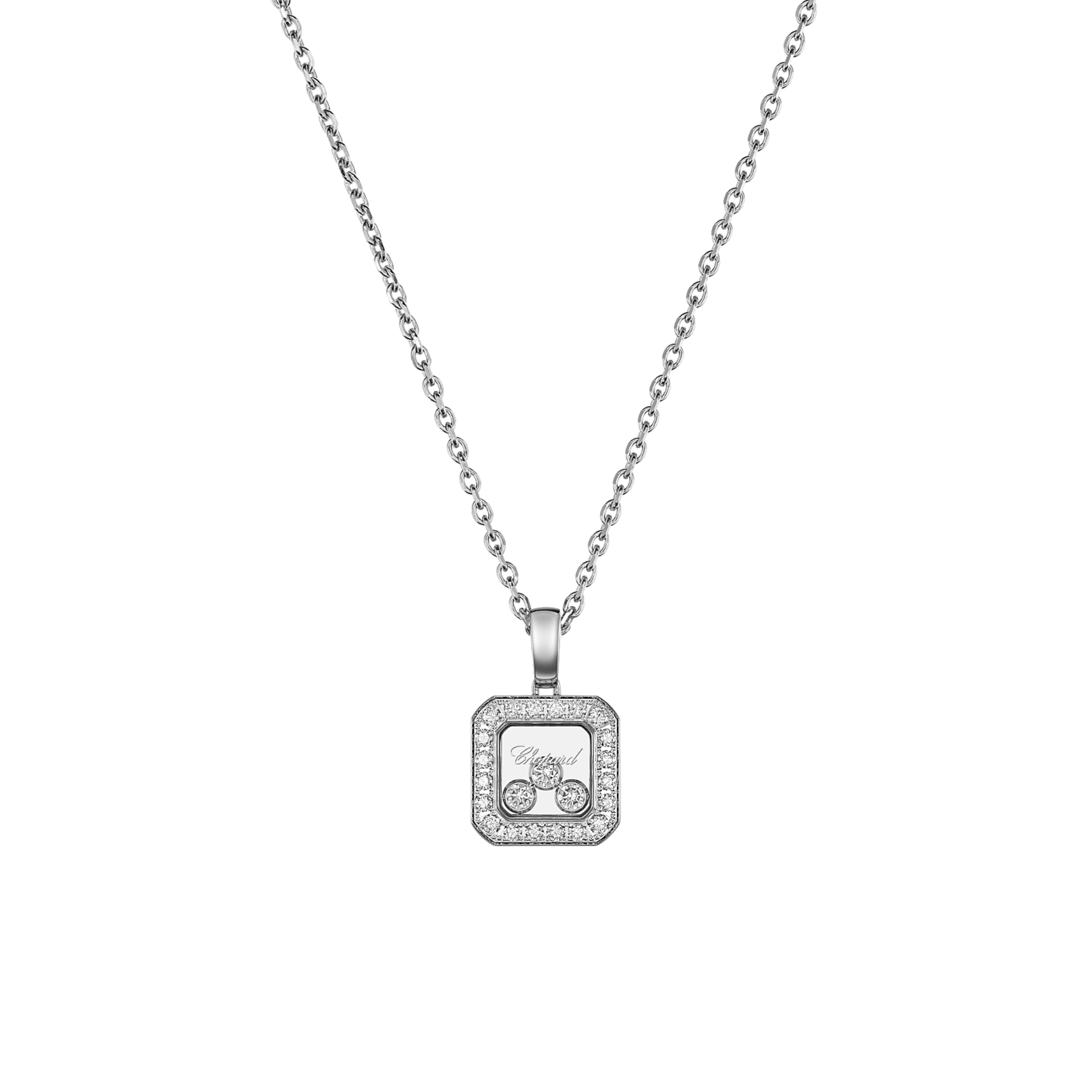 Chopard Happy Diamonds Icons Anhänger mit Halskette (Ref: 79A115-1201)