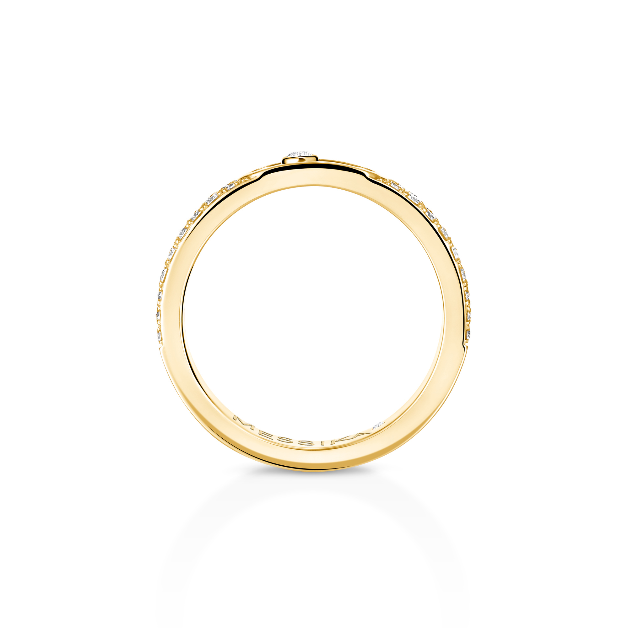 Messika Move Joaillerie Ehering (Ref: 13555-YG)