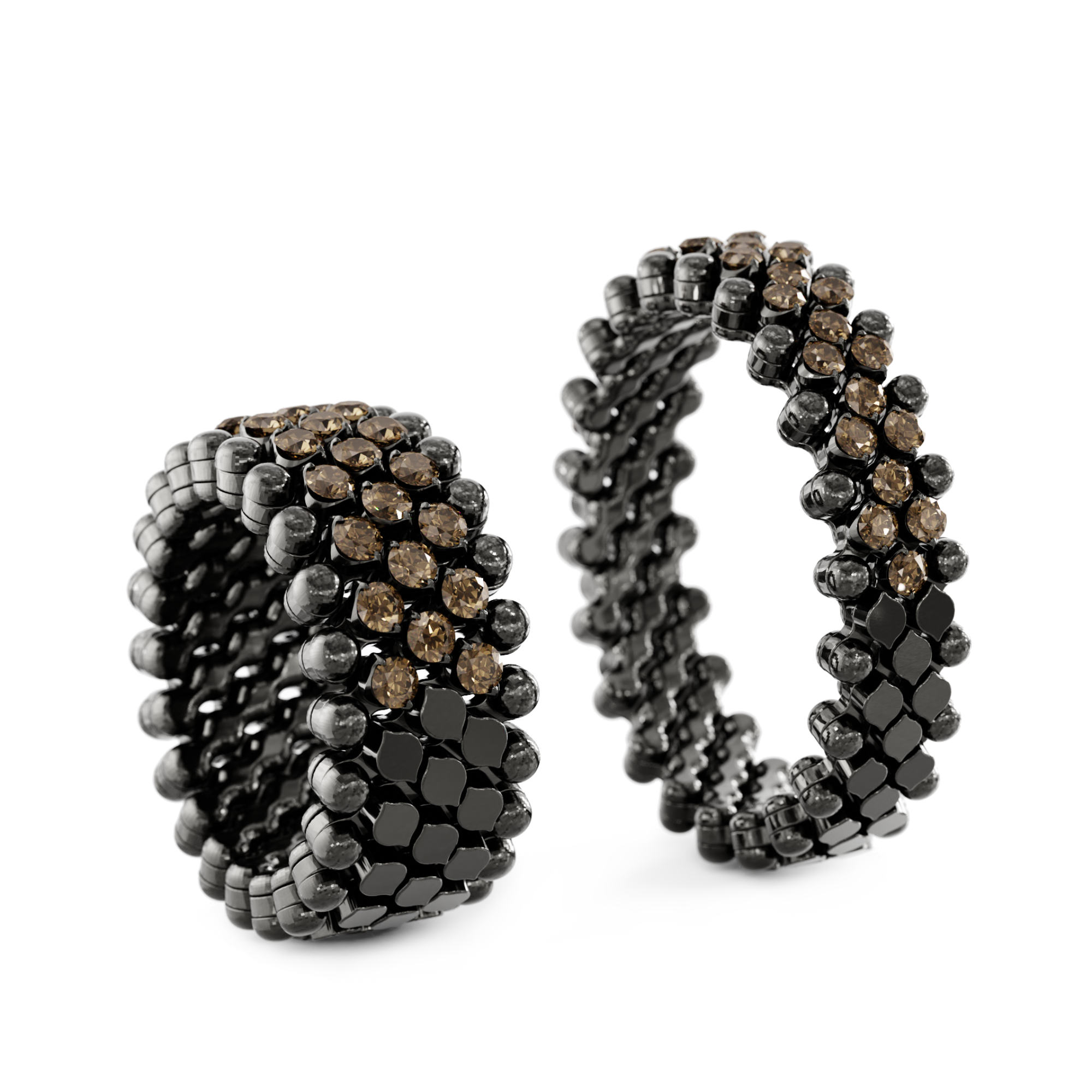 Serafino Consoli Brevetto Multi-Size Ring (Ref: RMS 5HM2 BG BRD)