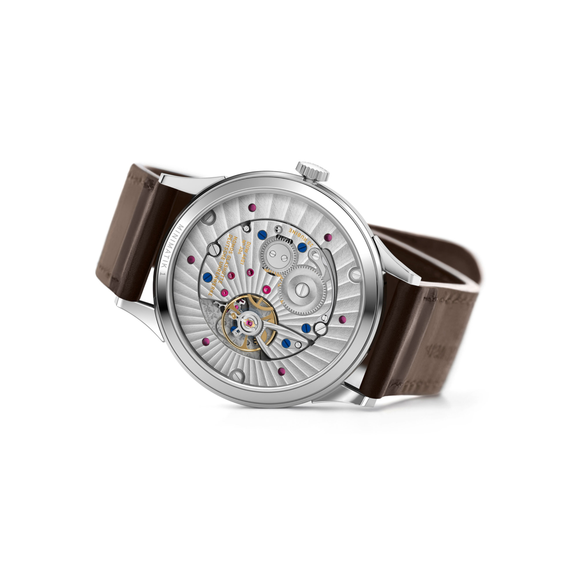 NOMOS Glashütte Minimatik 39 Datum Gold (Ref: 1251)