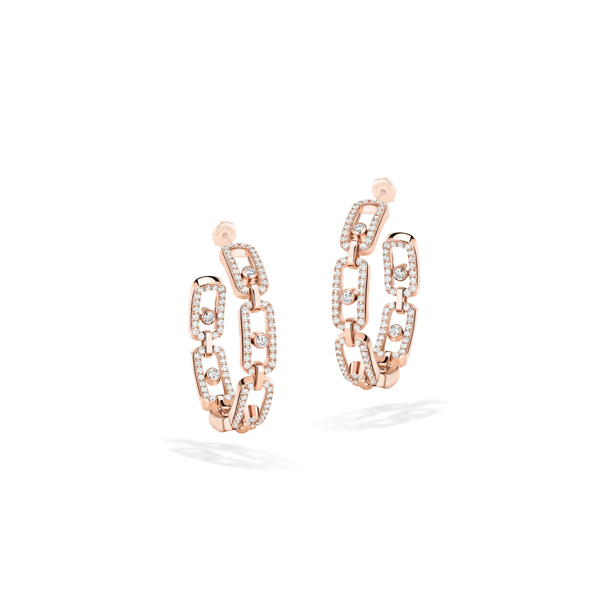 Messika Move Link Creolen (Ref: 12716-PG)