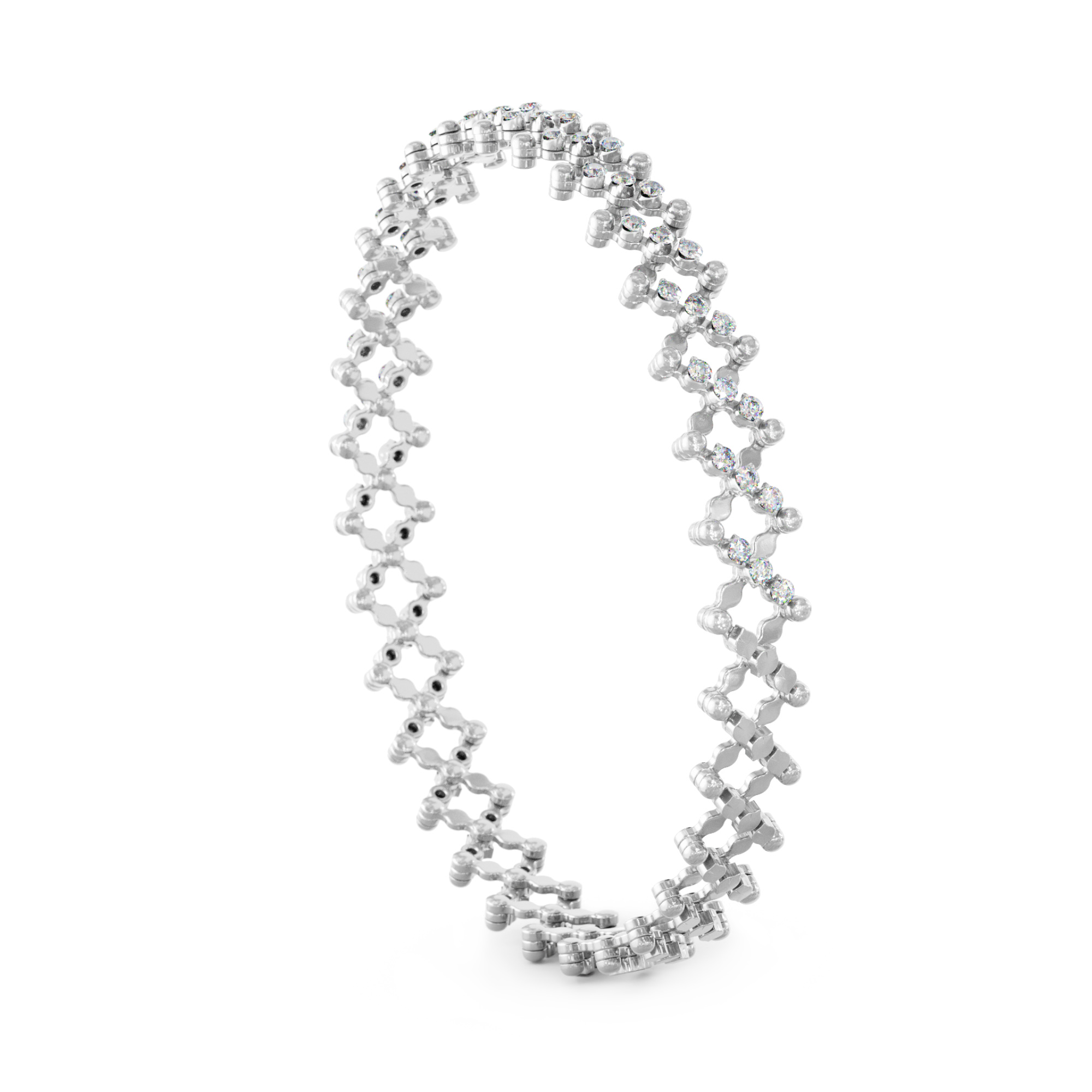 Serafino Consoli Serafino Multi-Size Ring und Armreif (Ref: S.RB 5HM2 WG WD)