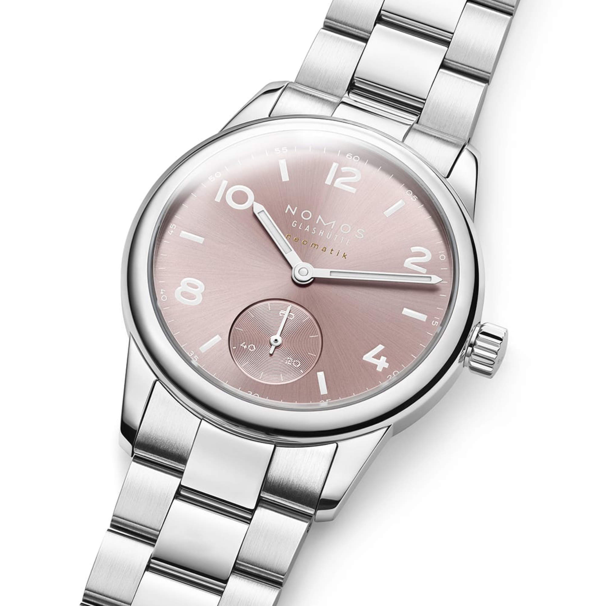 NOMOS Glashütte Club Sport Neomatik 34 Rosé (Ref: 756.SB)