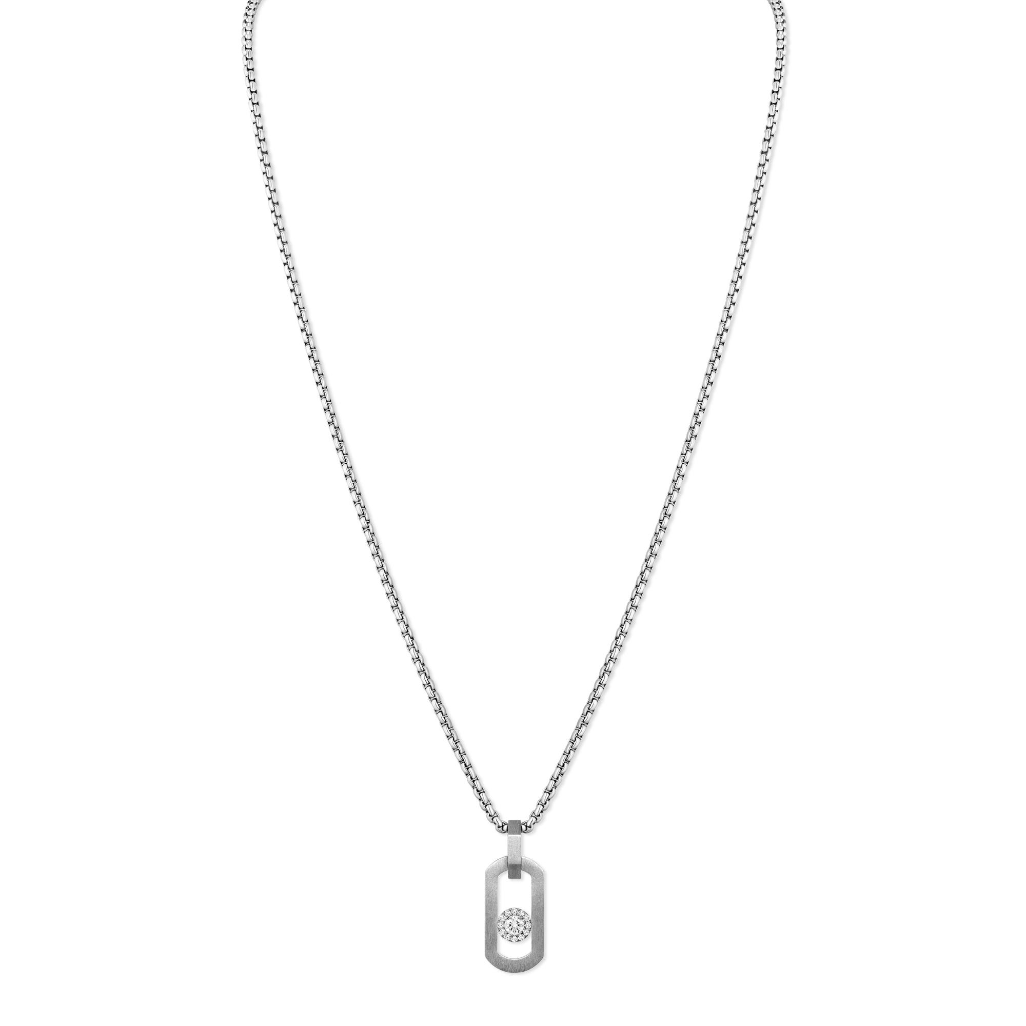 Messika So Move Titan Anhänger mit Halskette (Ref: 13679-TN)
