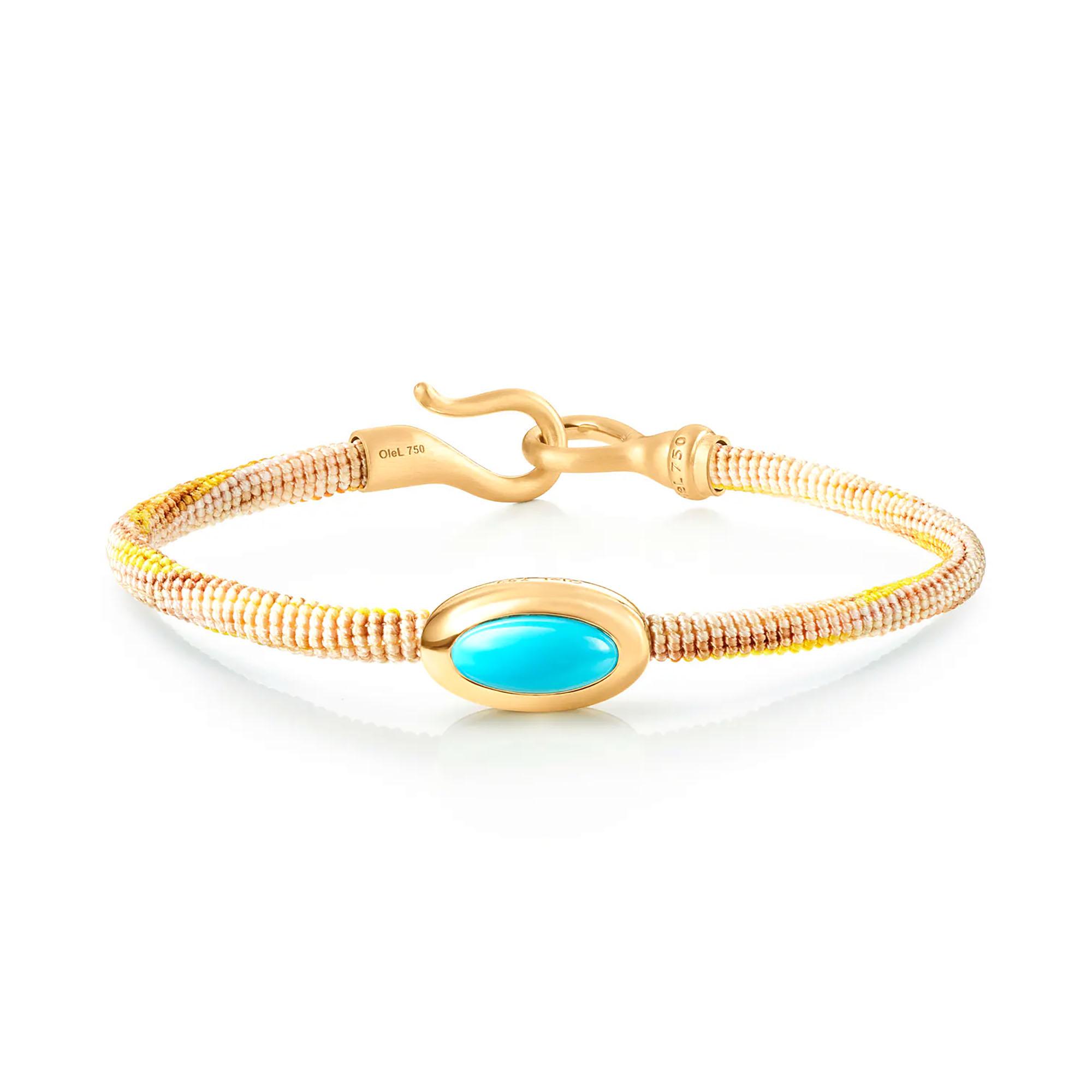 Ole Lynggaard Copenhagen Life Armband mit Türkis (Ref: A2941-407)