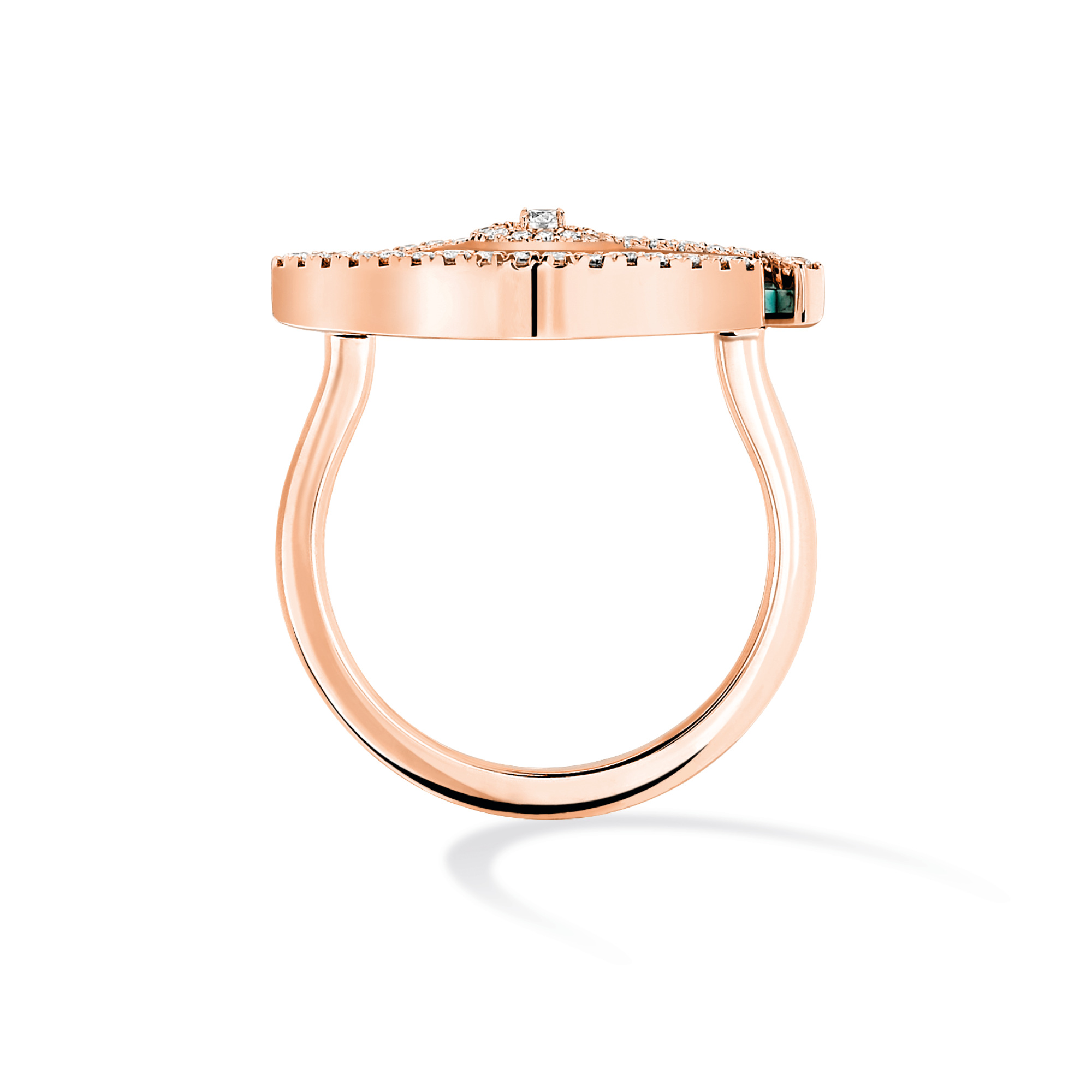 Messika Lucky Eye Türkis Ring (Ref: 12956-PG)