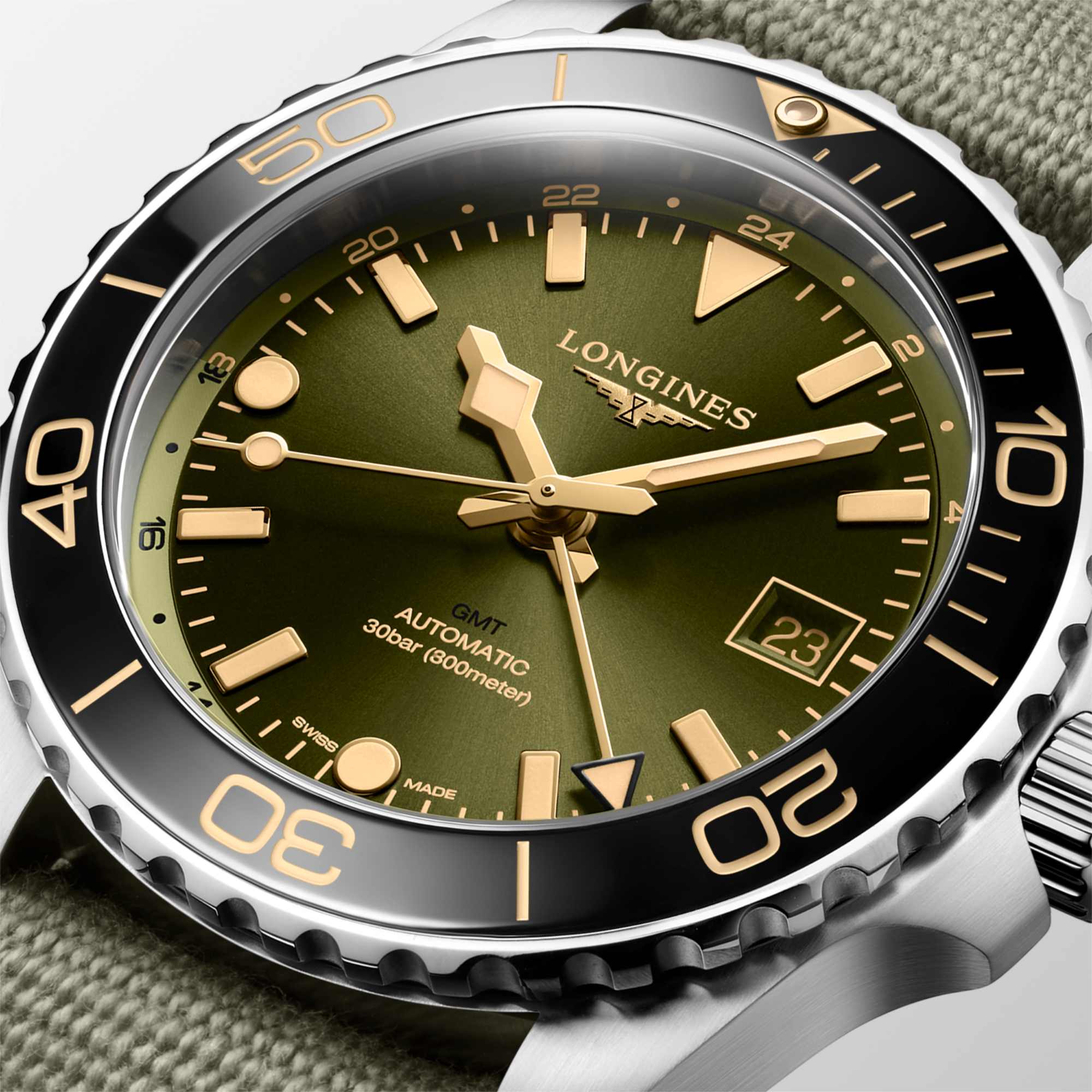 Longines HYDROCONQUEST GMT (Ref: L3.790.4.06.2)