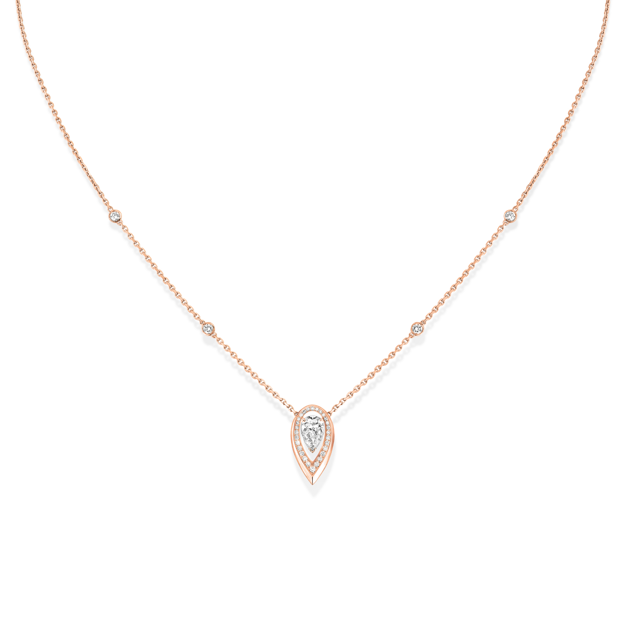 Messika Fiery Diamantkette (Ref: 13239-PG)