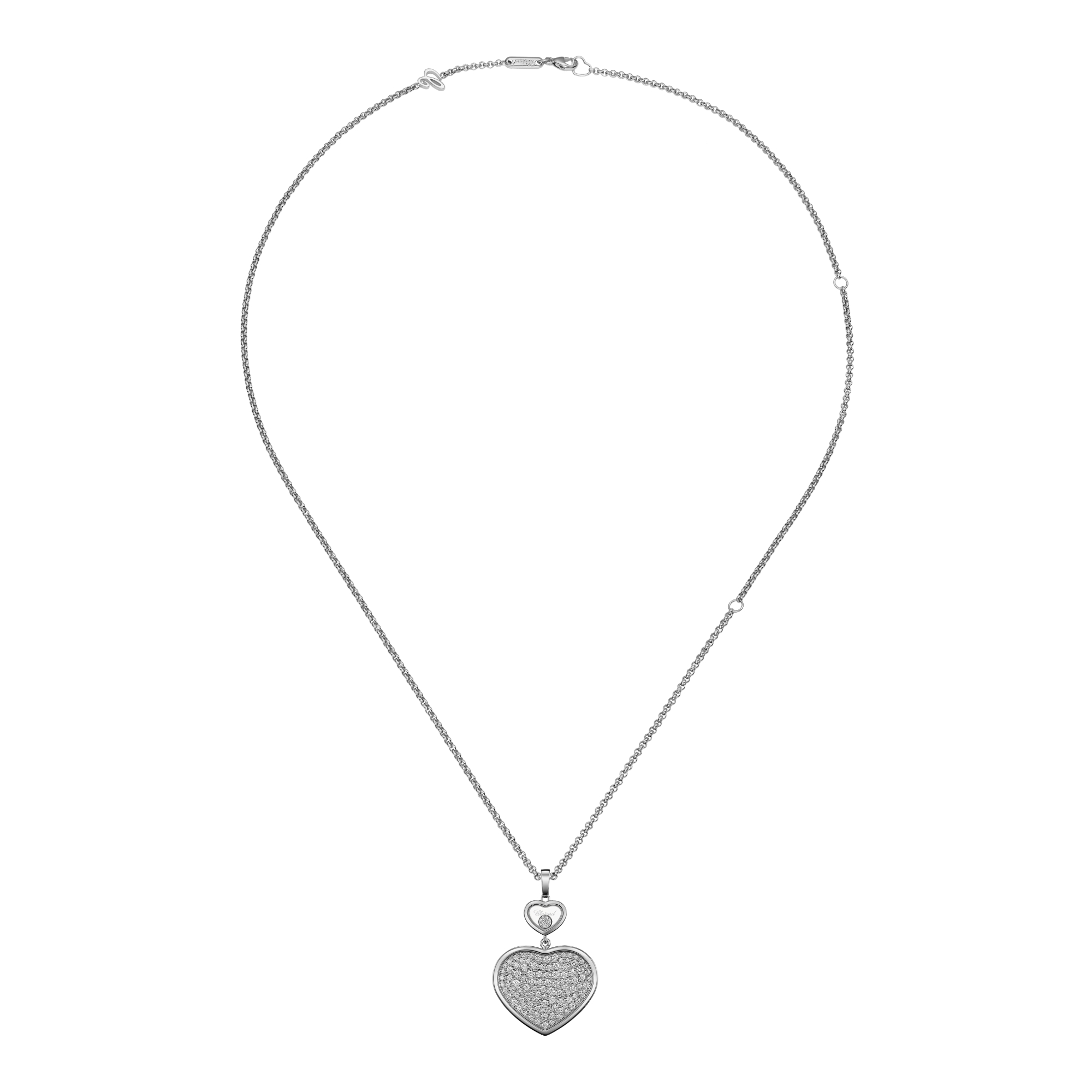 Chopard Happy Hearts Anhänger mit Halskette (Ref: 79A075-1901)