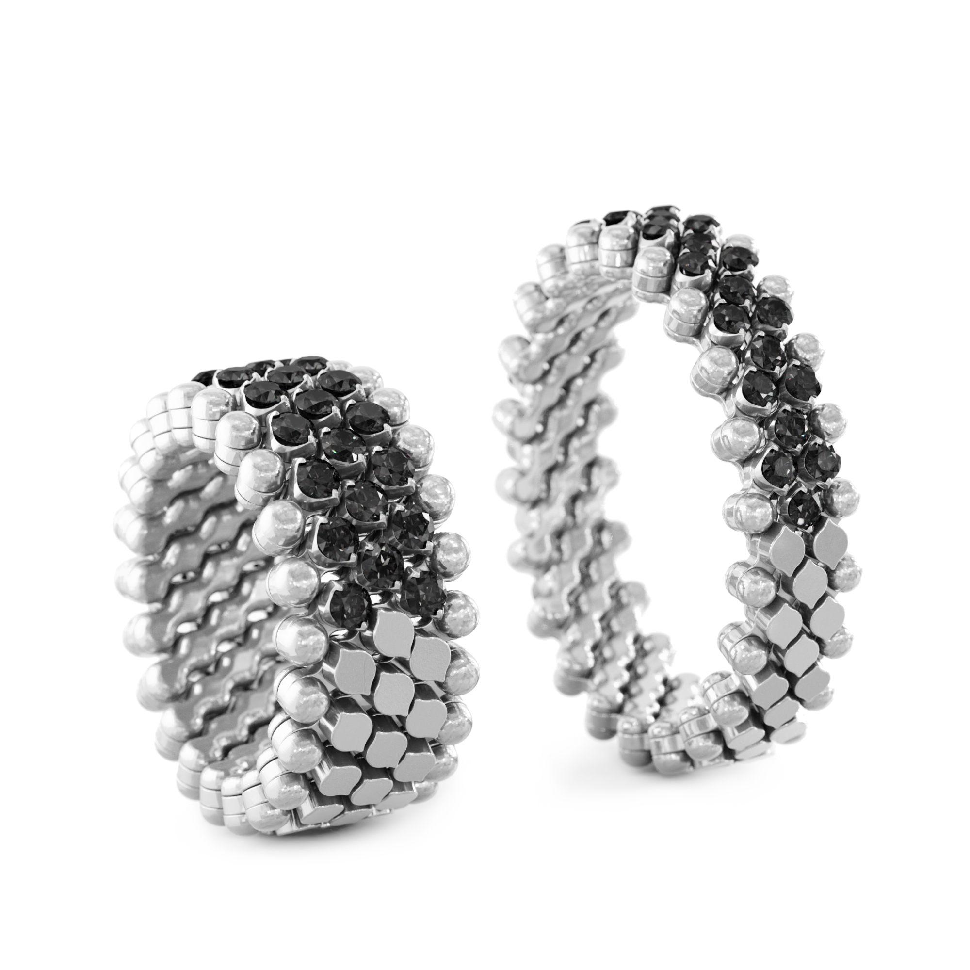 Serafino Consoli Brevetto Multi-Size Ring (Ref: RMS 5HM2 WG BD)