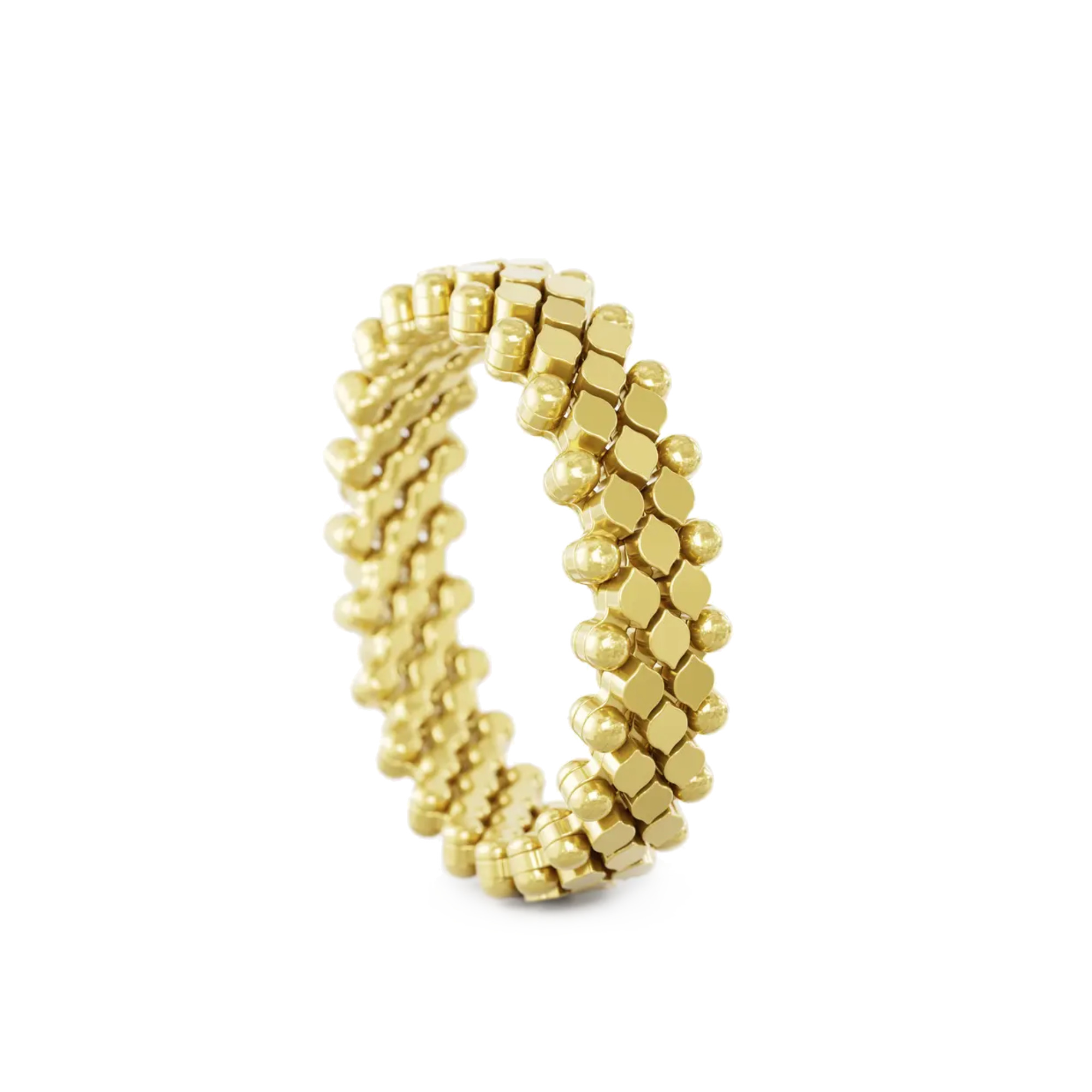 Serafino Consoli Brevetto Multi-Size Ring (Ref: RMS 5N2 YG)