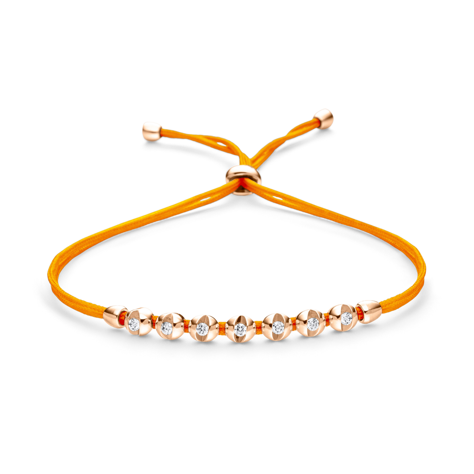 Schaffrath COLORTAIRE Armband (Ref: CTR72_B_0015_BR_2_08_FLAMEORANGE_RW)