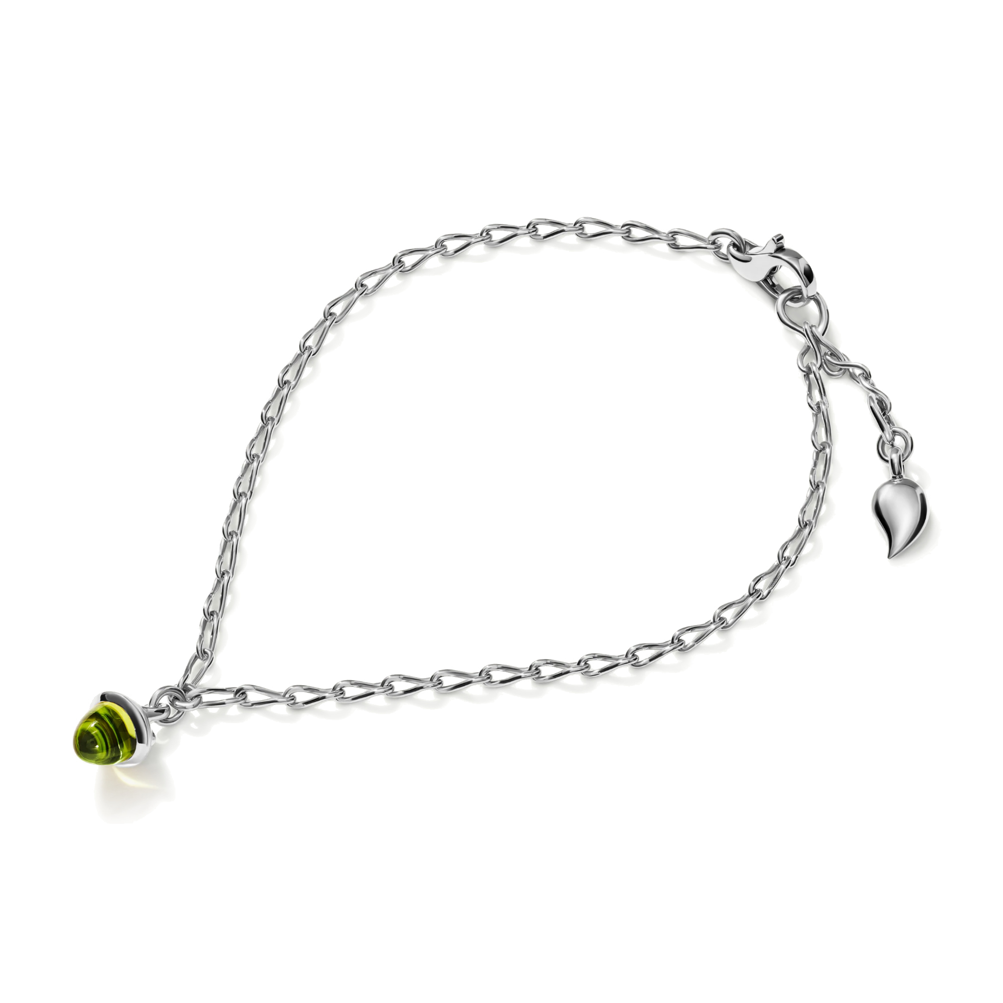 Tamara Comolli MiniMIKADO Armband mit Peridot (Ref: B-mMC-c-Per-wg)