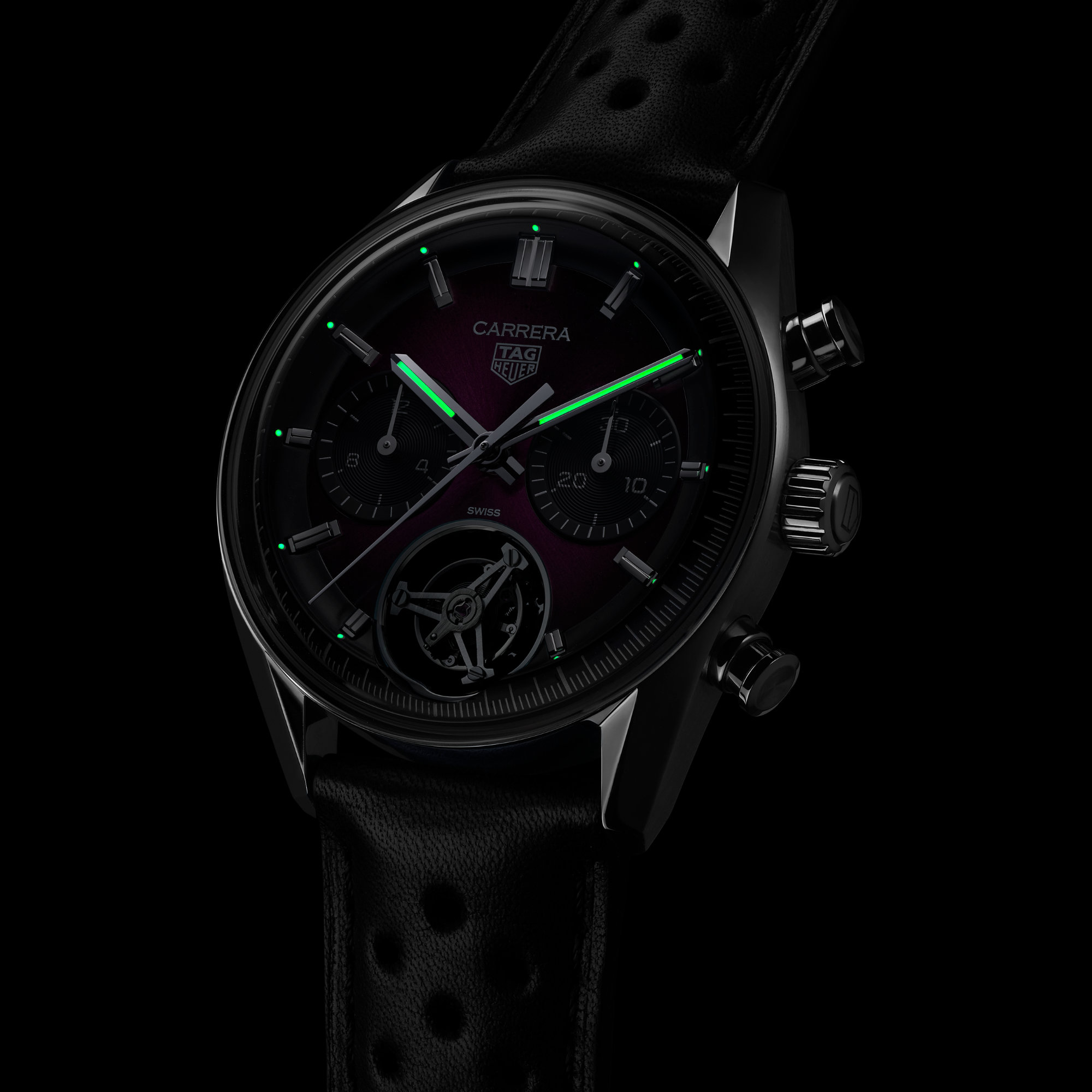 TAG Heuer TAG HEUER CARRERA CHRONOGRAPH TOURBILLON (Ref: CBS5017.FC6605)