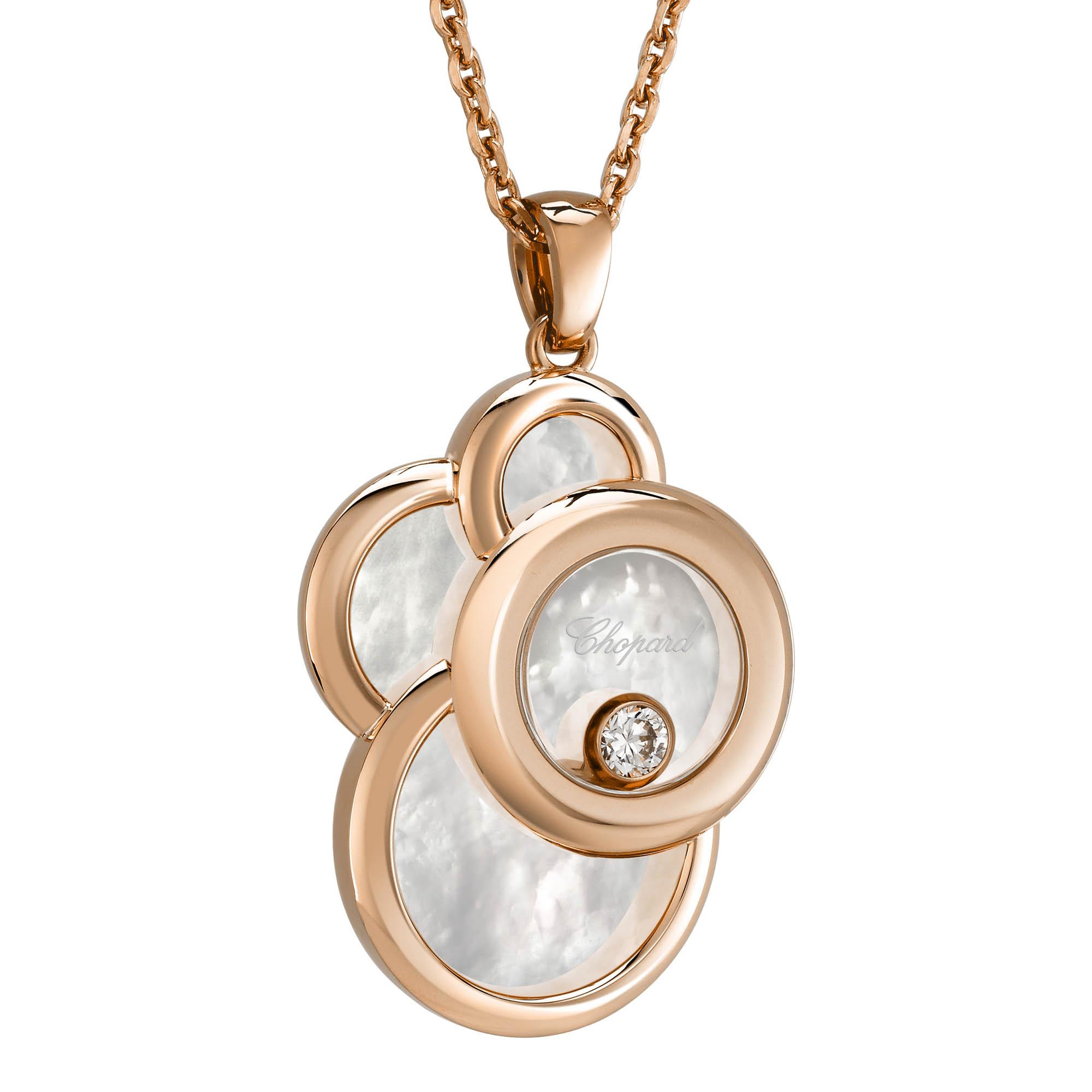 Chopard Happy Diamonds Anhänger mit Kette (Ref: 799888-5008)