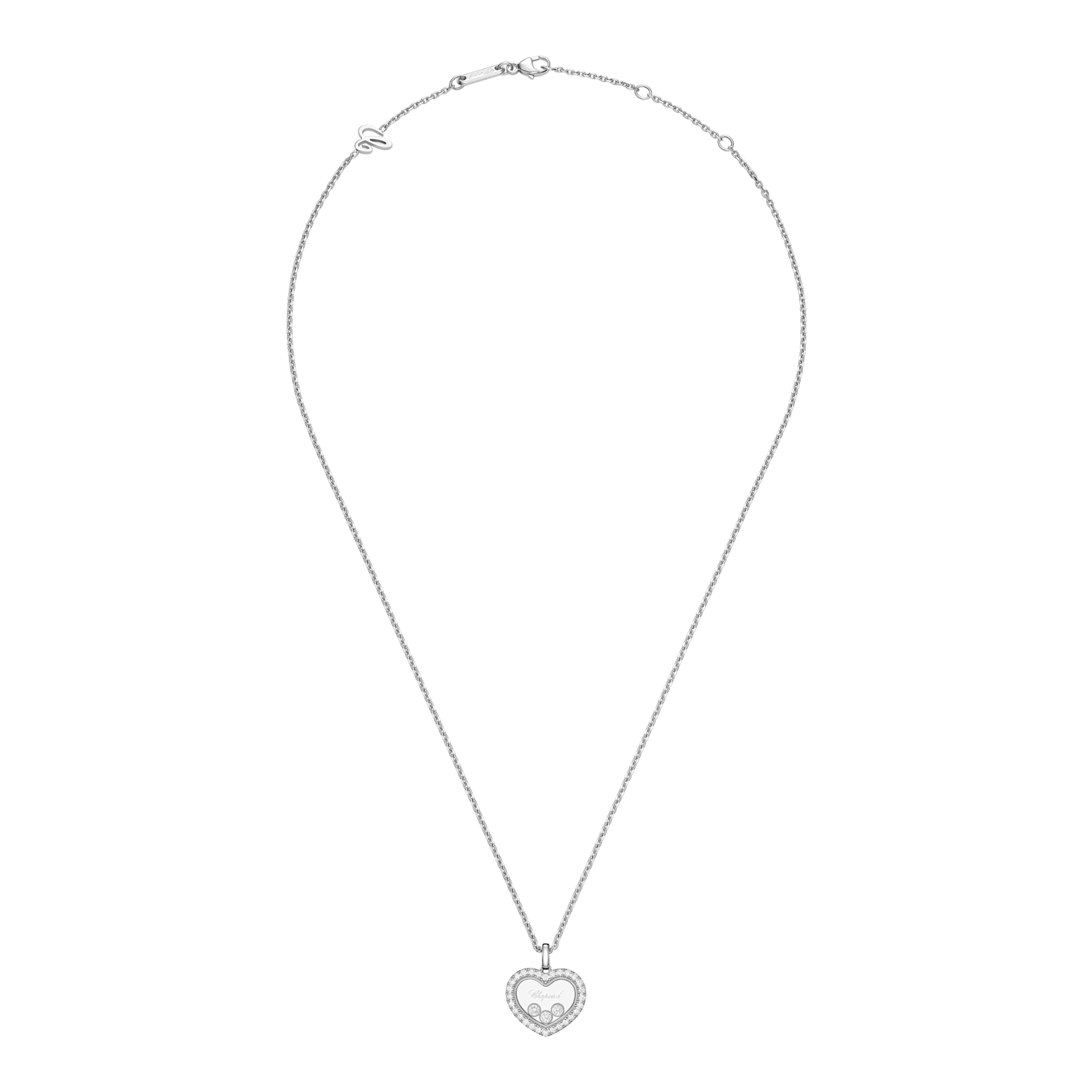 Chopard Happy Diamonds Icons Anhänger mit Halskette (Ref: 79A193-1201)