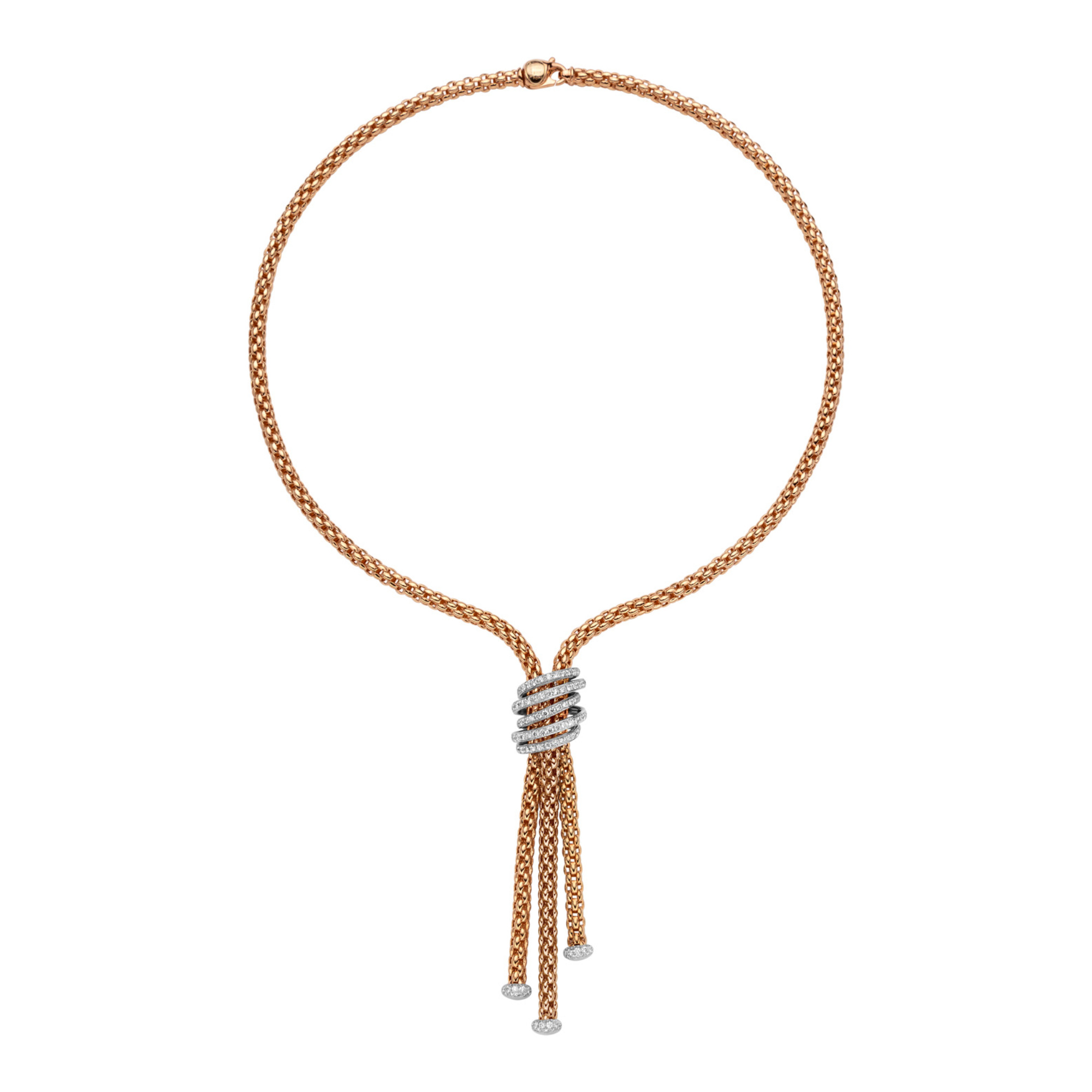 FOPE Solo Halskette mit Diamanten (Ref: 65106CX_PB_R_RRR_043)
