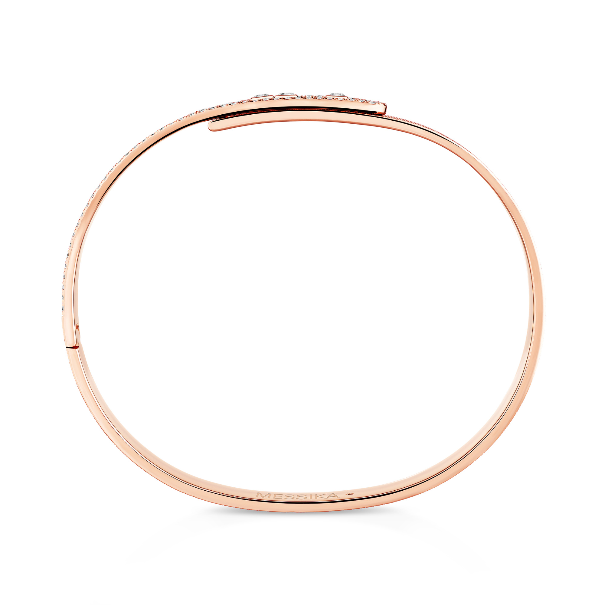 Messika Move Noa Ciselé Armreif (Ref: 14501-PG)