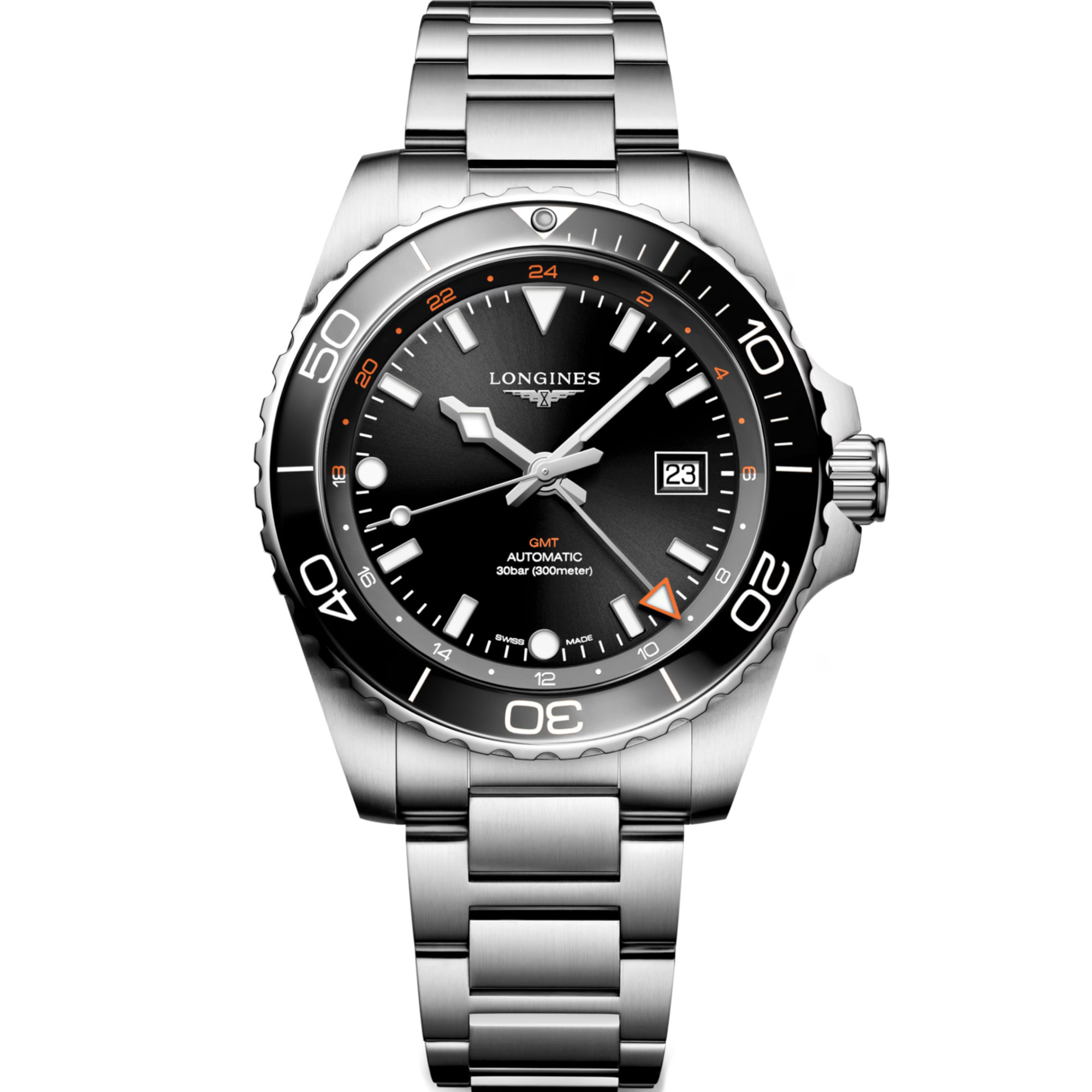 Longines HYDROCONQUEST GMT (Ref: L3.890.4.56.6)