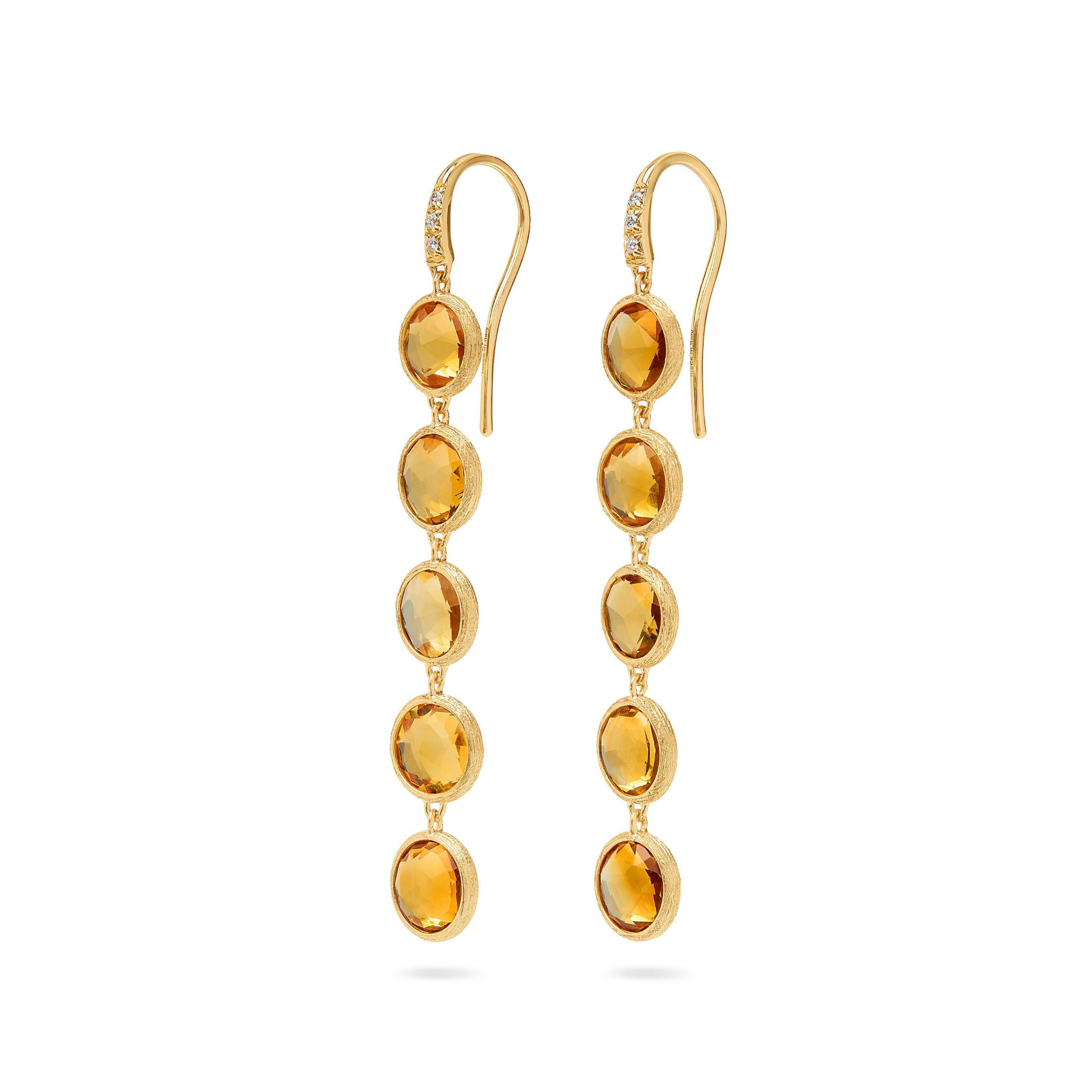 Marco Bicego Jaipur Color Ohrhänger (Ref: OB1966-AB QG01 Y)