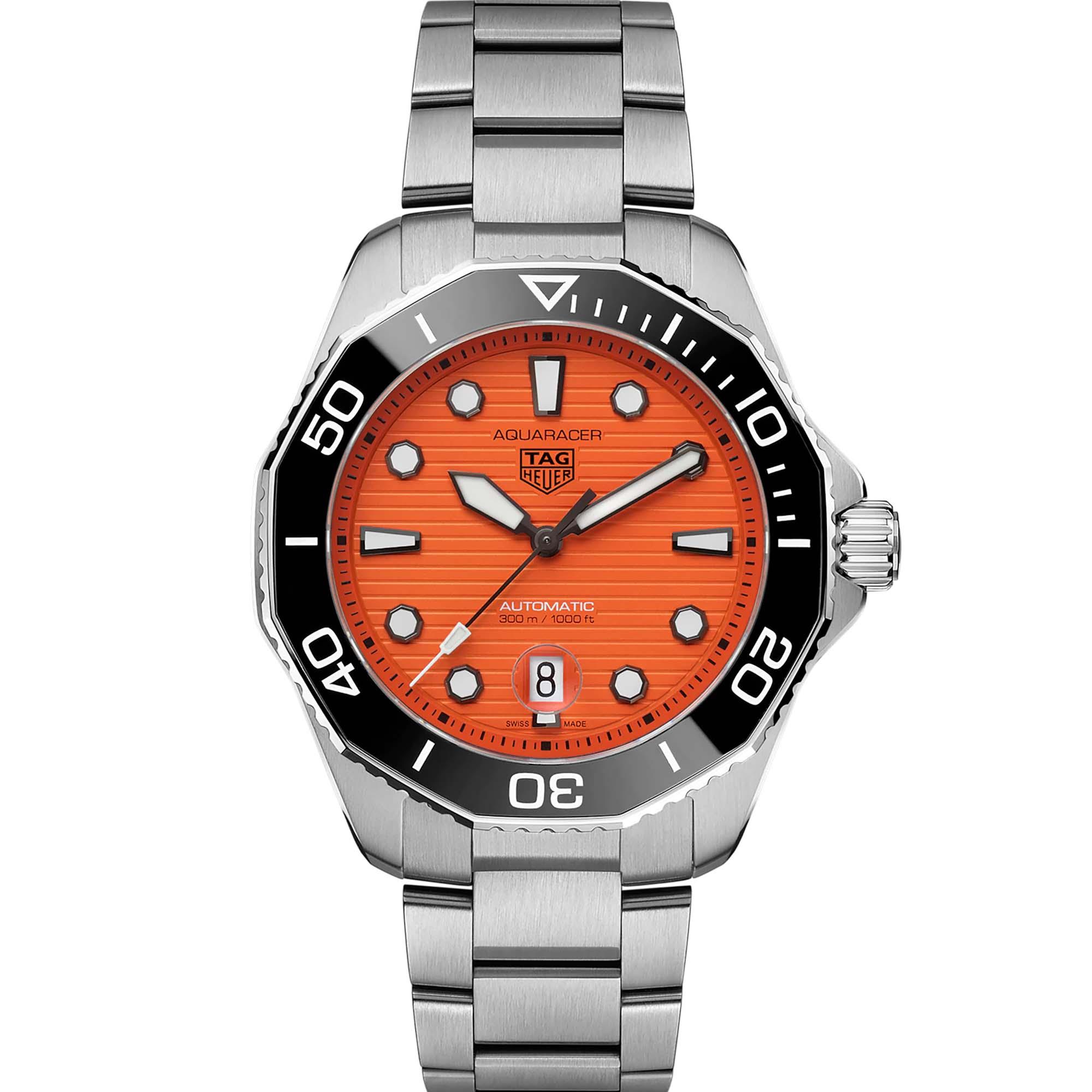 TAG Heuer TAG HEUER AQUARACER PROFESSIONAL 300 ORANGE DIVER (Ref: WBP201F.BA0632)