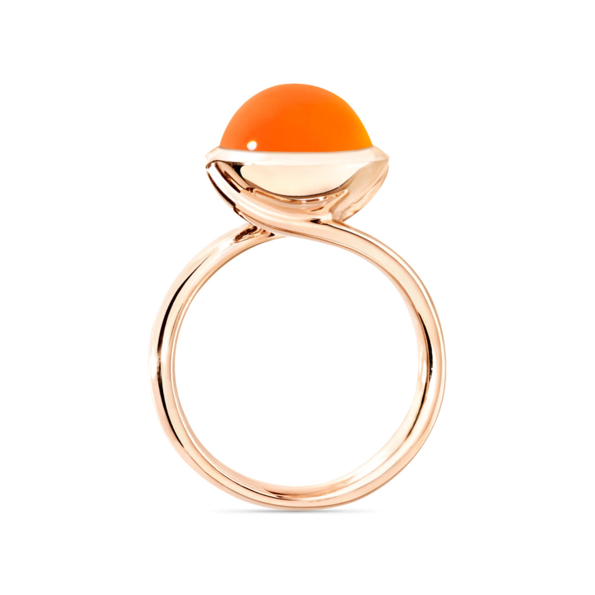 Tamara Comolli BOUTON Ring large Karneol (Ref: R-BOU-l-Carn-rg)