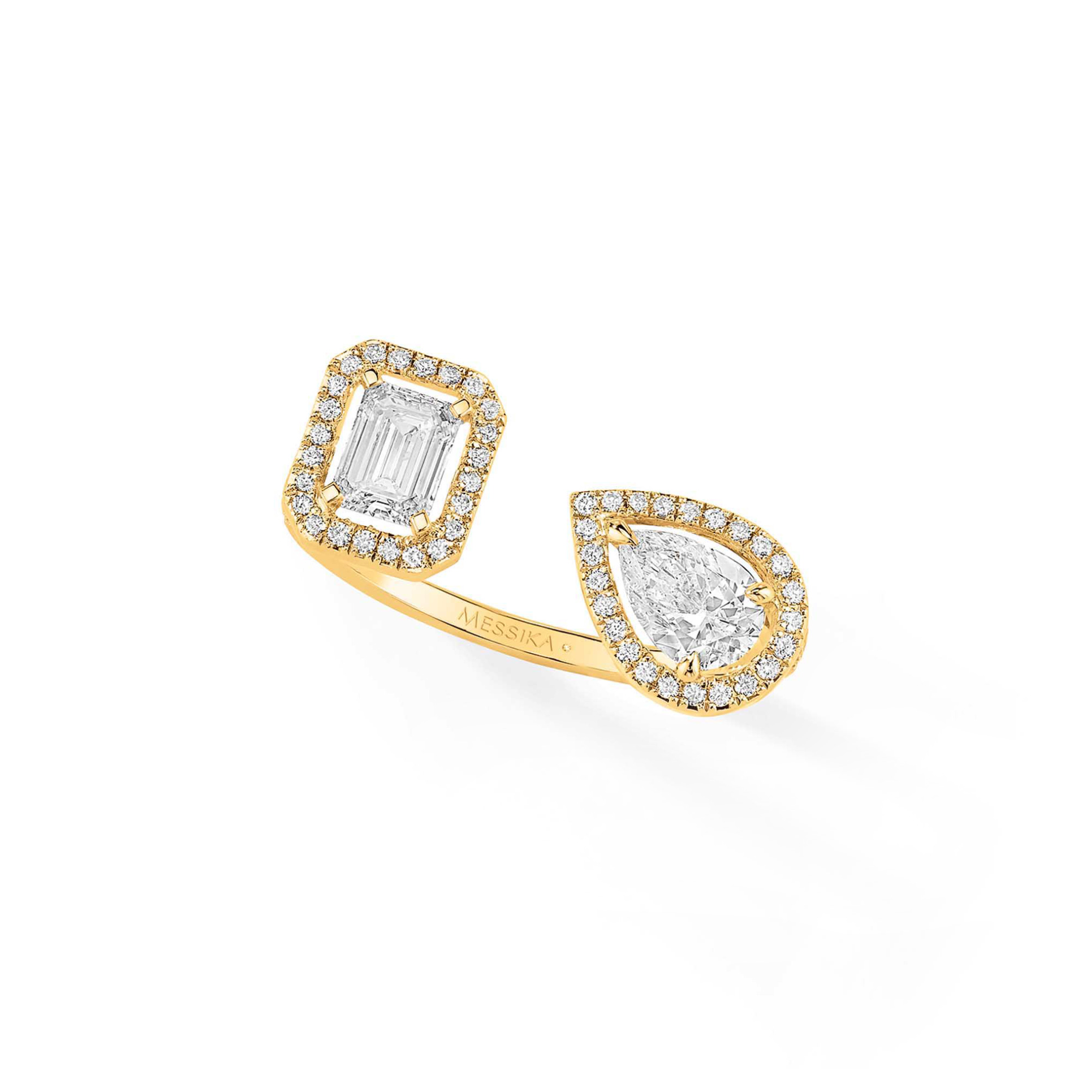 Messika My Twin Toi & Moi Ring (Ref: 06501-YG)