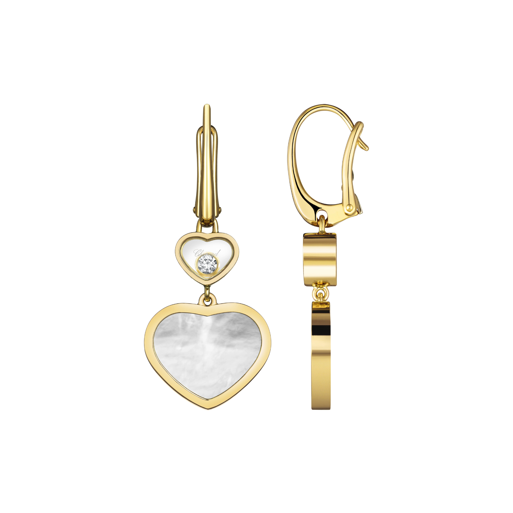Chopard Happy Hearts Ohrhänger (Ref: 837482-0310)