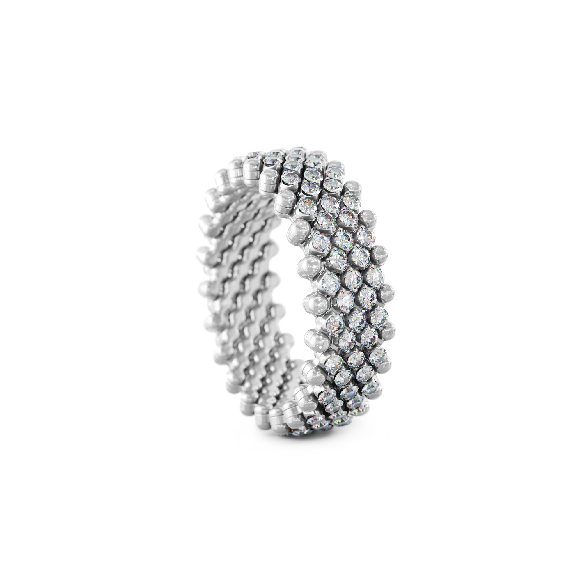 Serafino Consoli Brevetto Multi-Size Ring (Ref: RMS 7M2 WG RIVIERA)