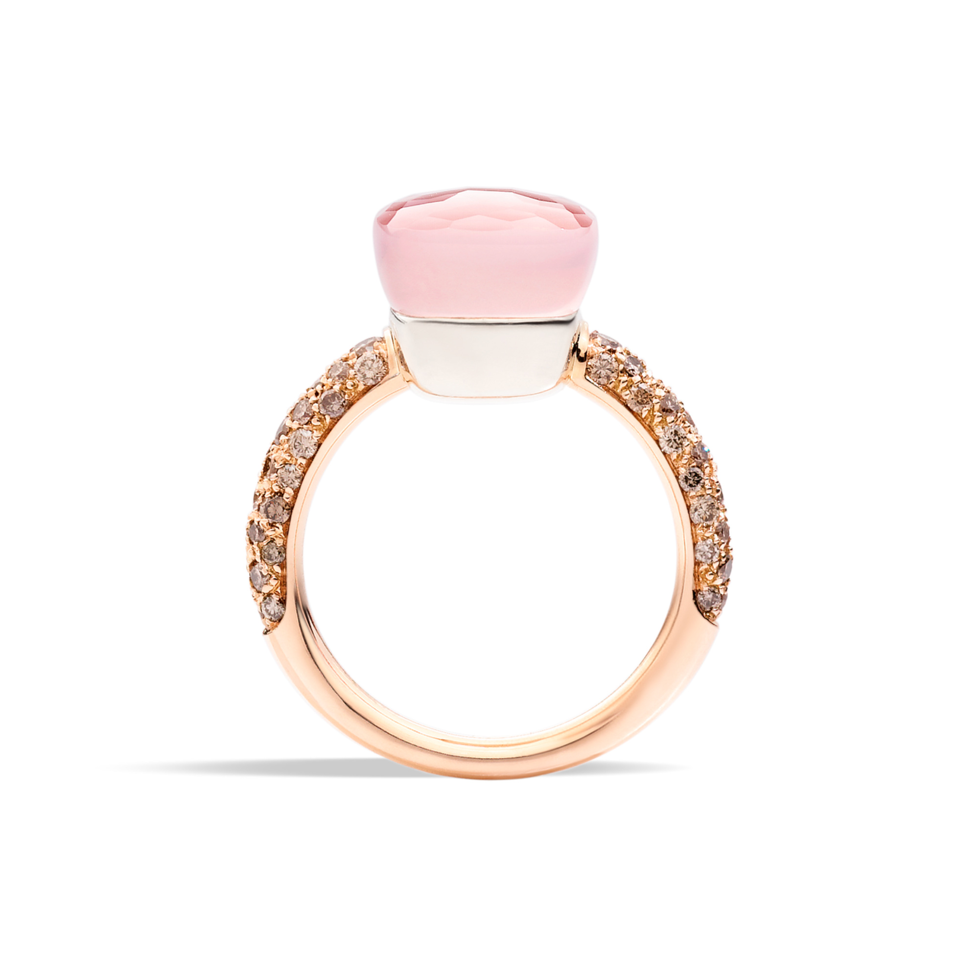 Pomellato Nudo Rosenquarz Classic Ring (Ref: PAC0040O7000BRCQR)