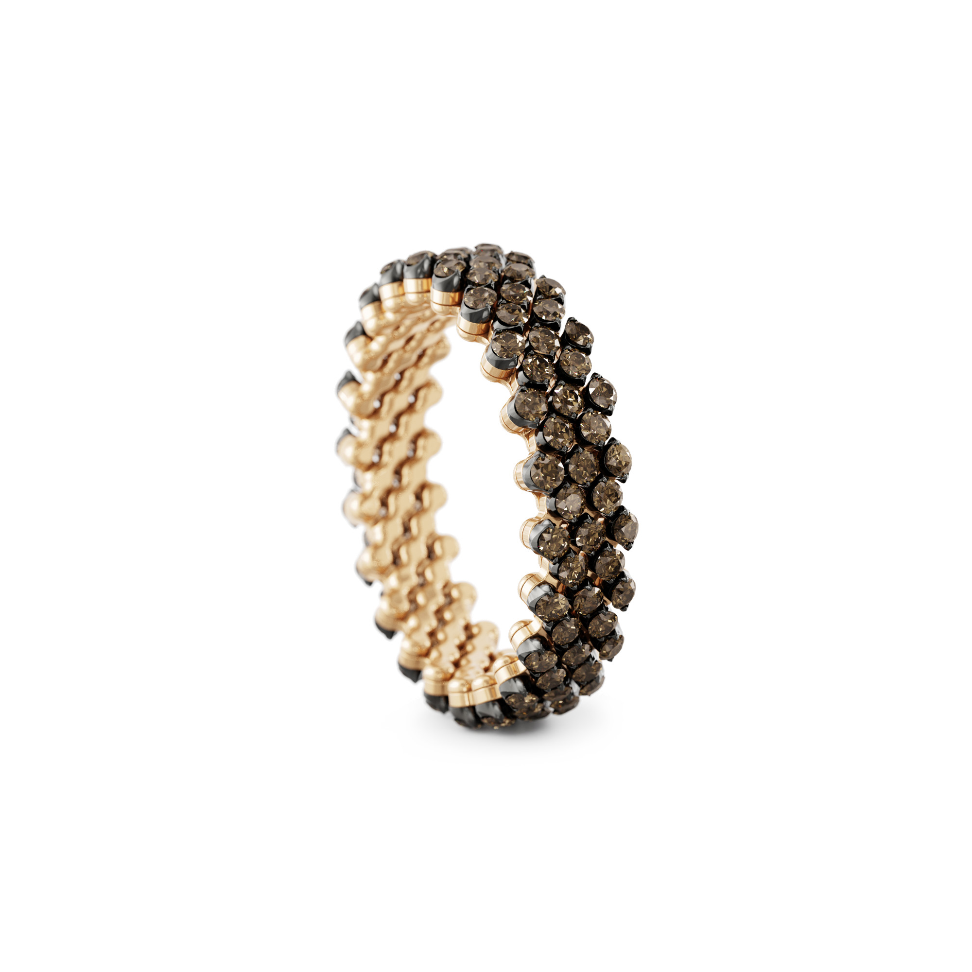 Serafino Consoli Brevetto Multi-Size Ring (Ref: RMS 5F2 RBG BRD)