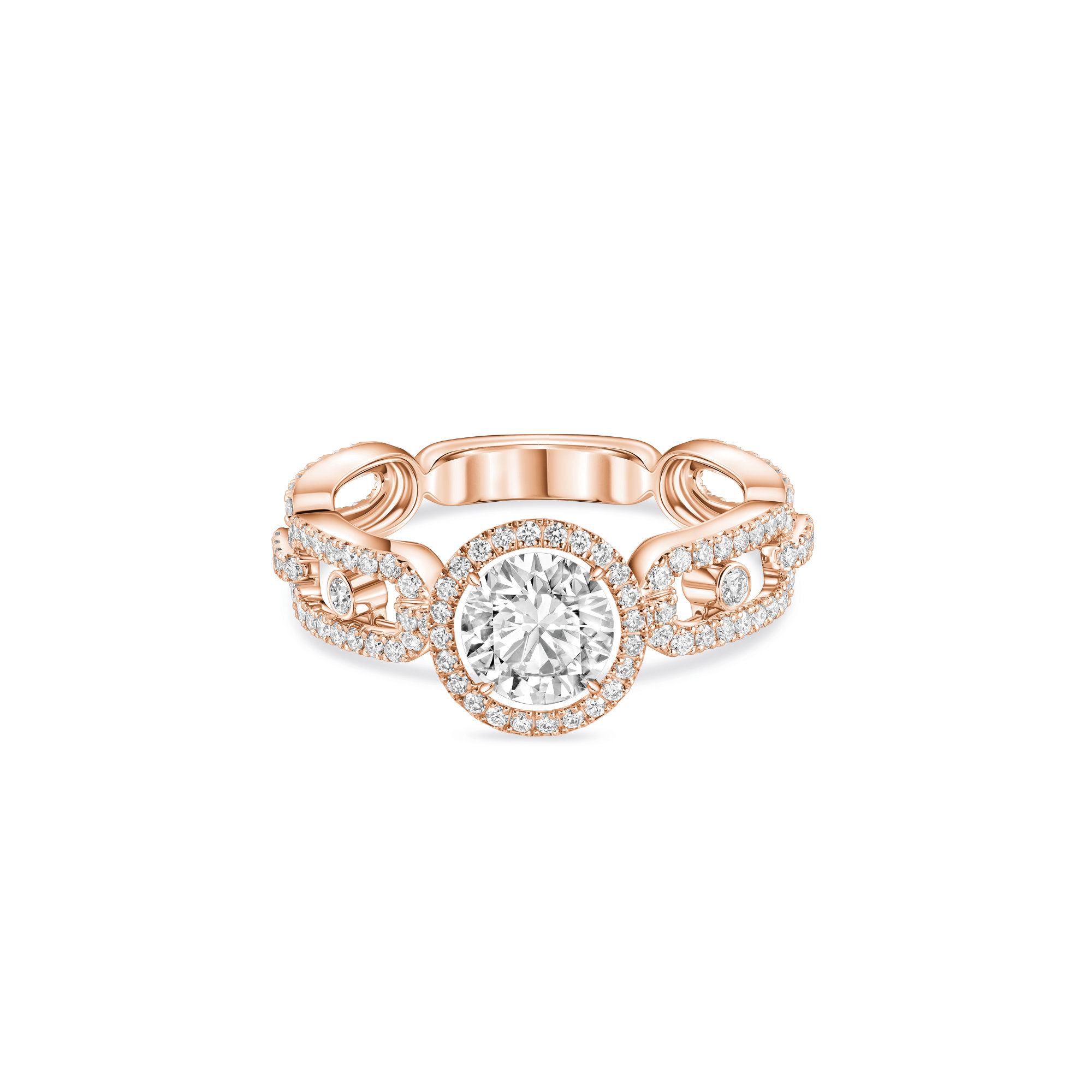 Messika Move Link Ring (Ref: 13749-PG)