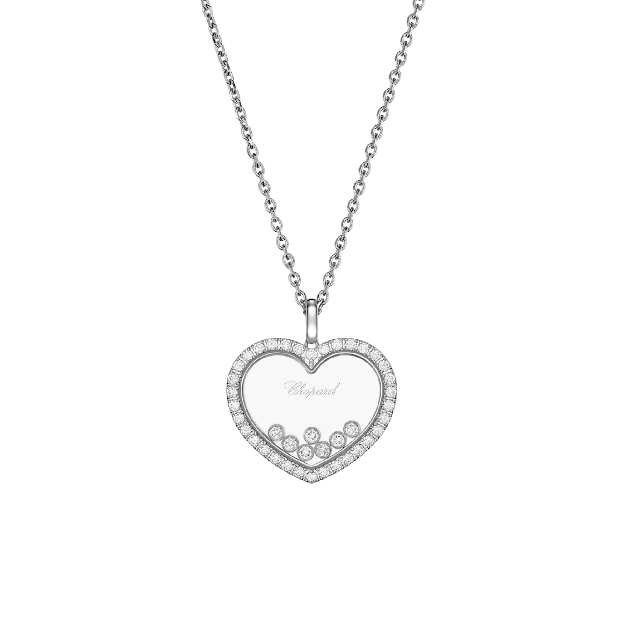 Chopard Happy Diamonds Icons Anhänger mit Halskette (Ref: 79A194-1201)